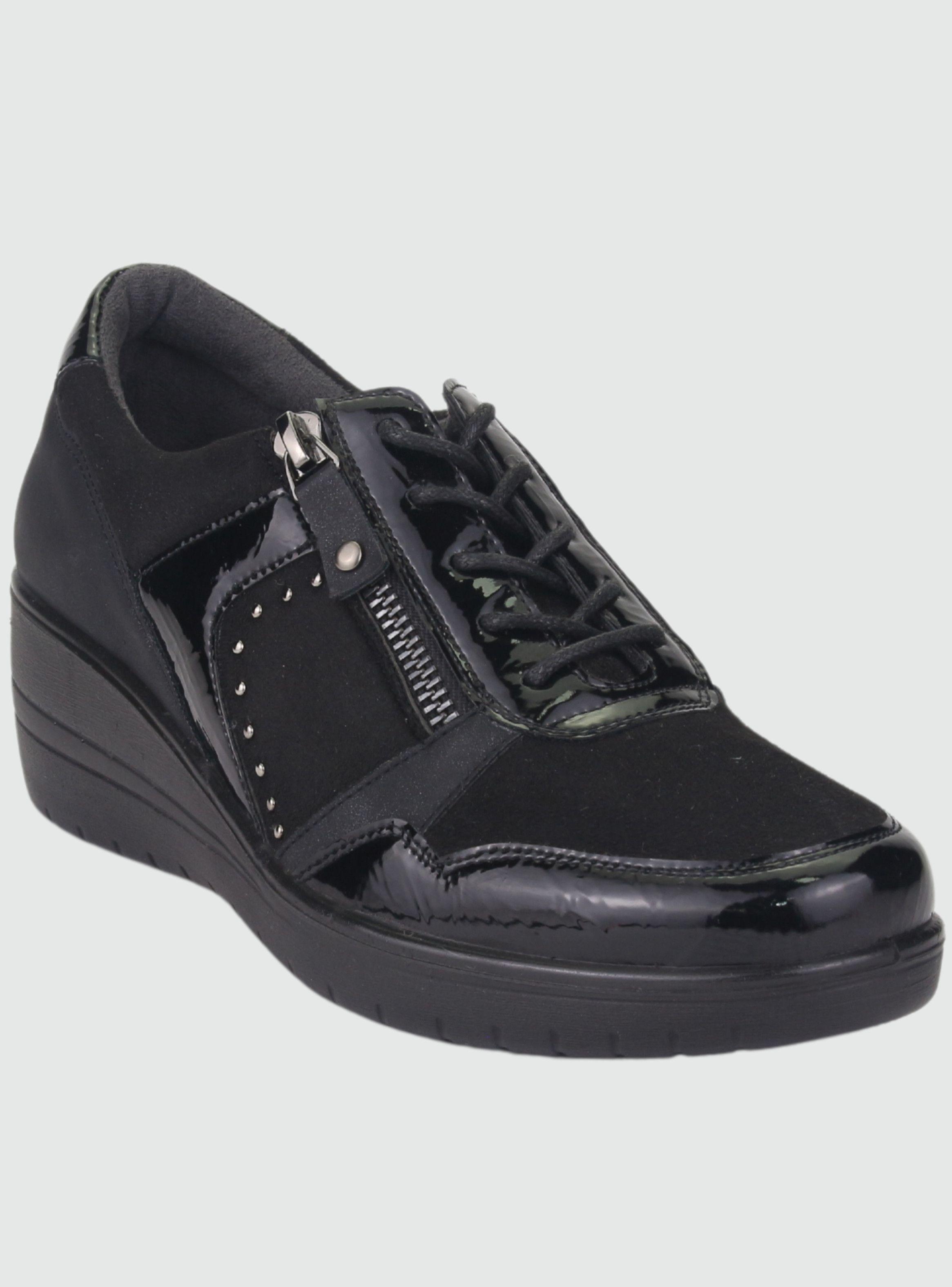 Zapatilla Chalada Mujer Matter-10 Negro Urbano-2