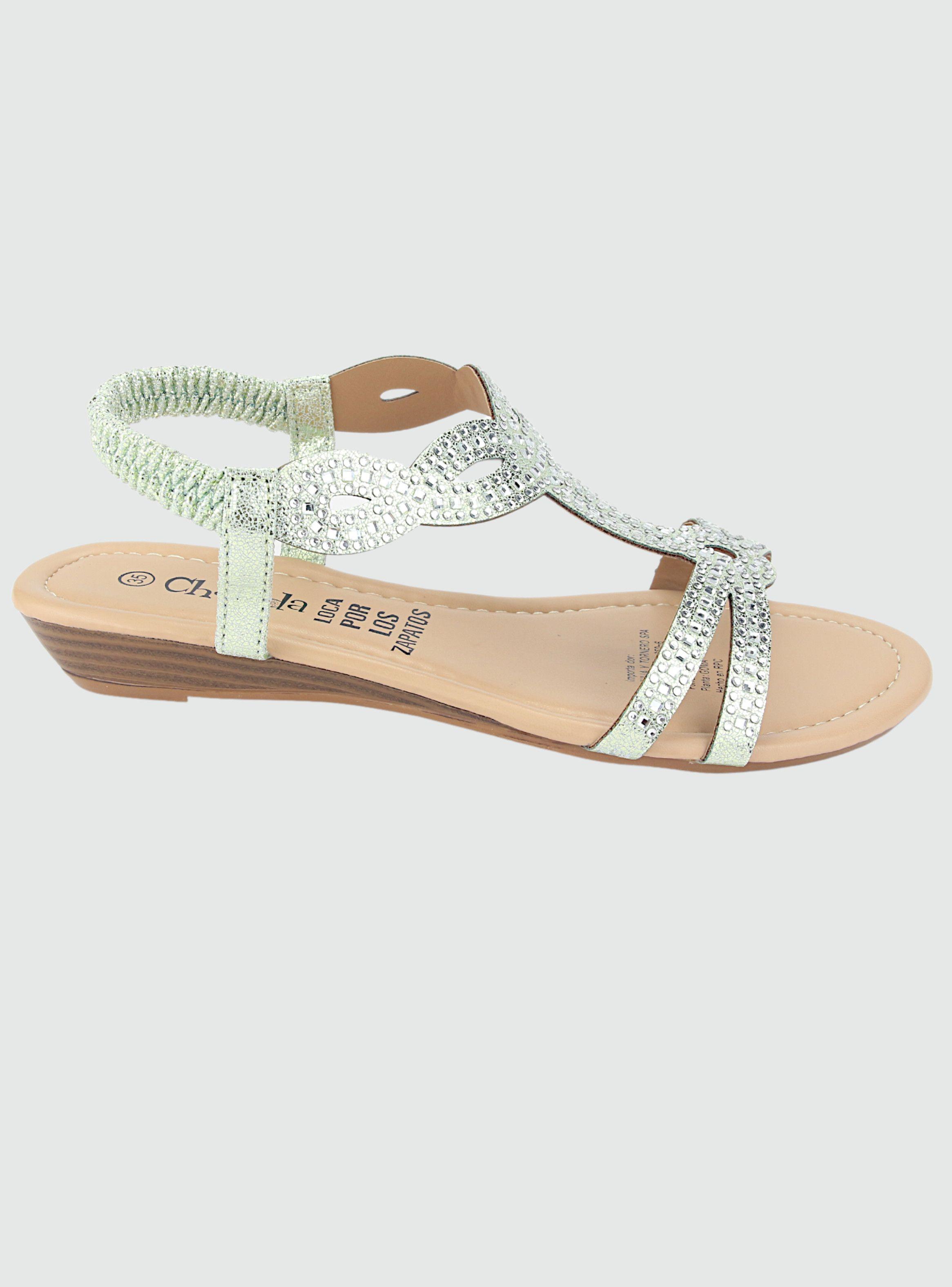 Sandalia Chalada Mujer Call-16 Menta Casual-0