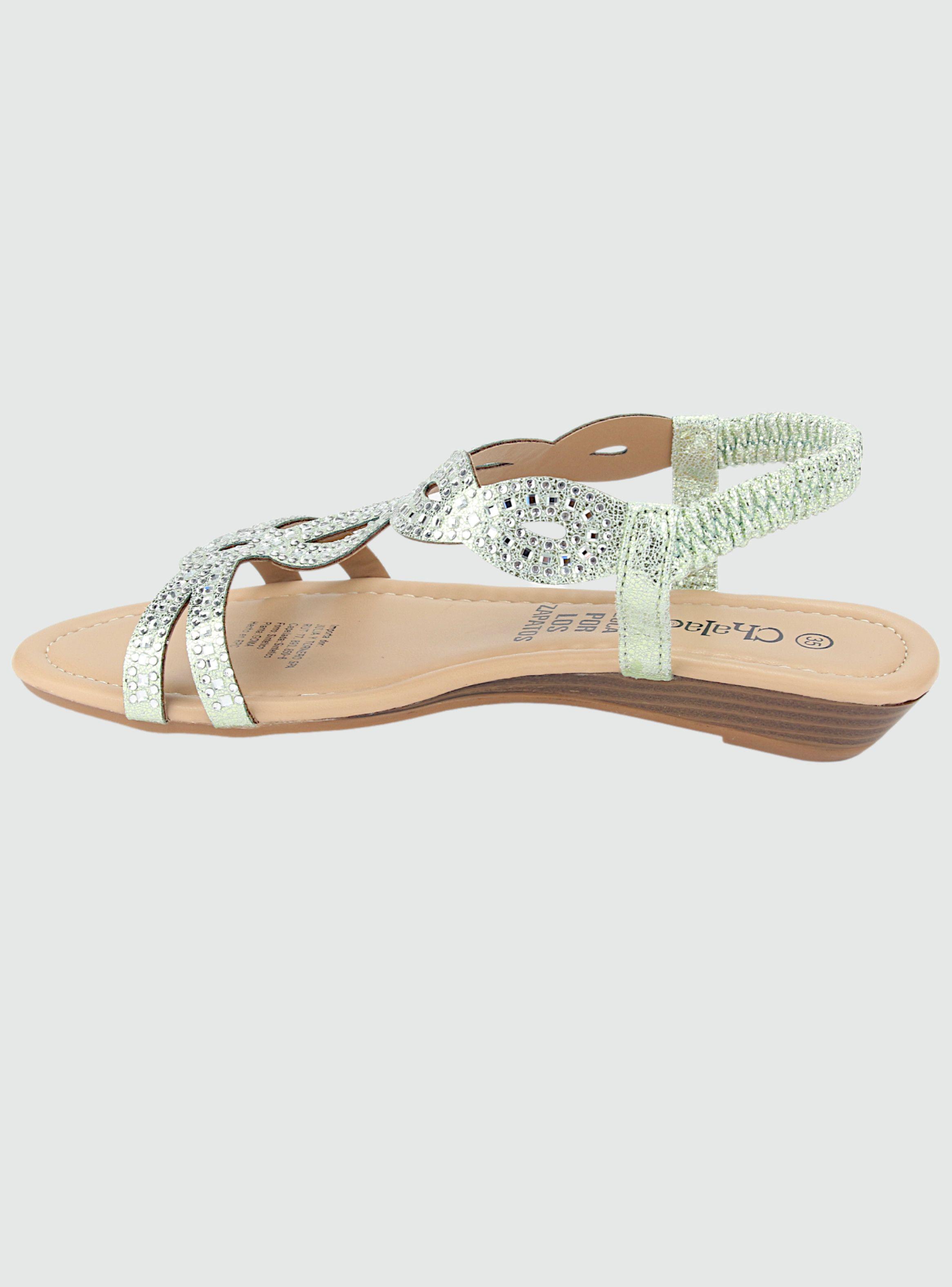 Sandalia Chalada Mujer Call-16 Menta Casual-1