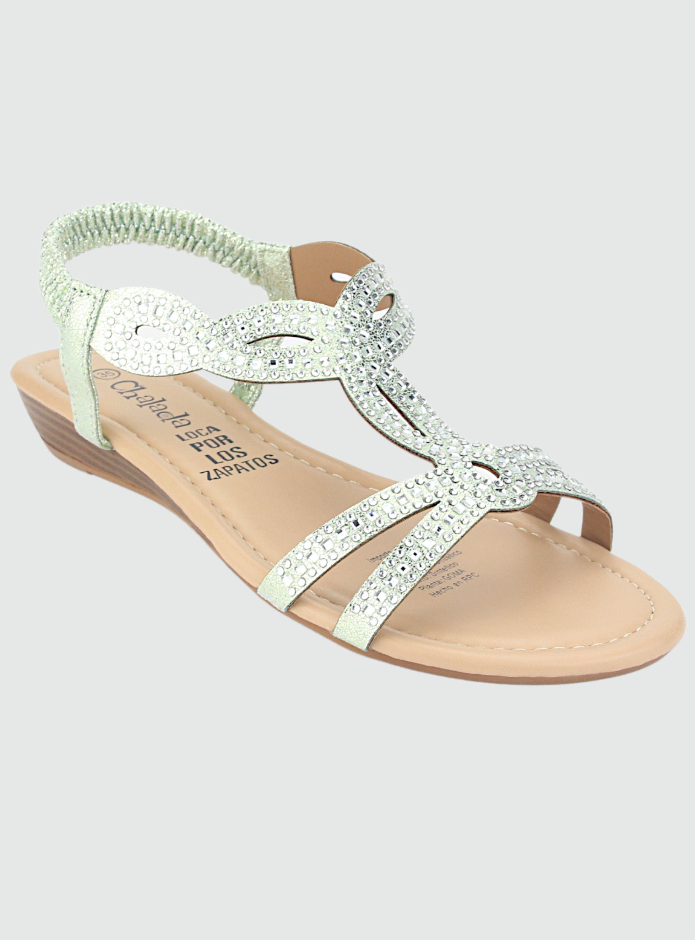 Sandalia Chalada Mujer Call-16 Menta Casual-2