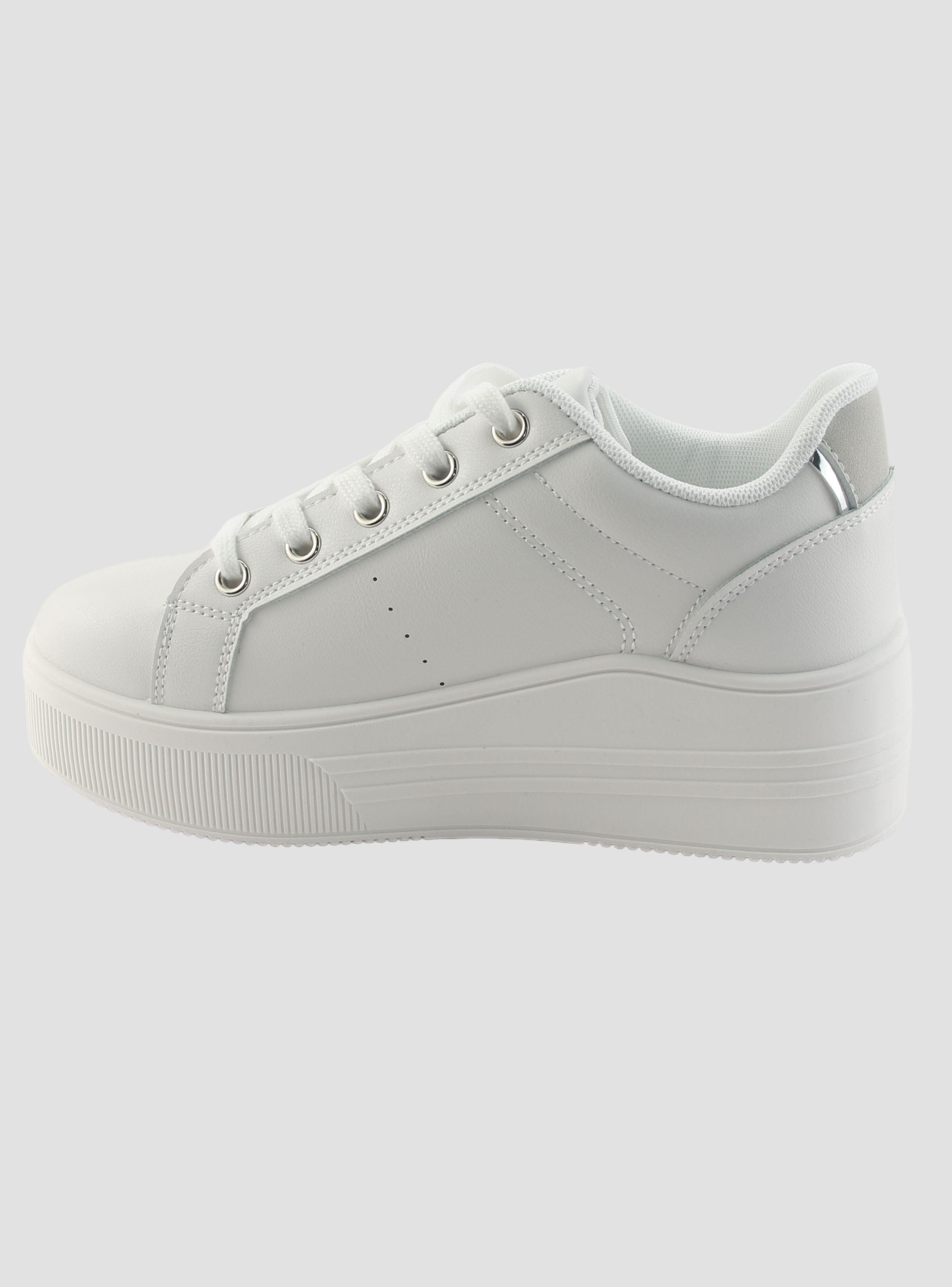 Zapatilla Chalada Mujer Memphi-2 Blanco Urbano-1