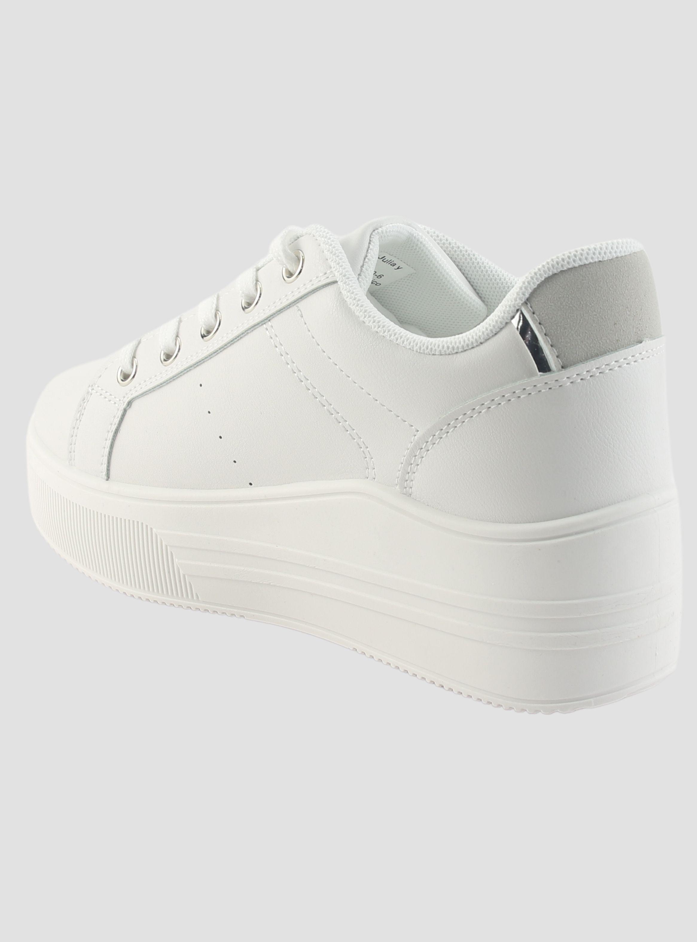 Zapatilla Chalada Mujer Memphi-2 Blanco Urbano-3