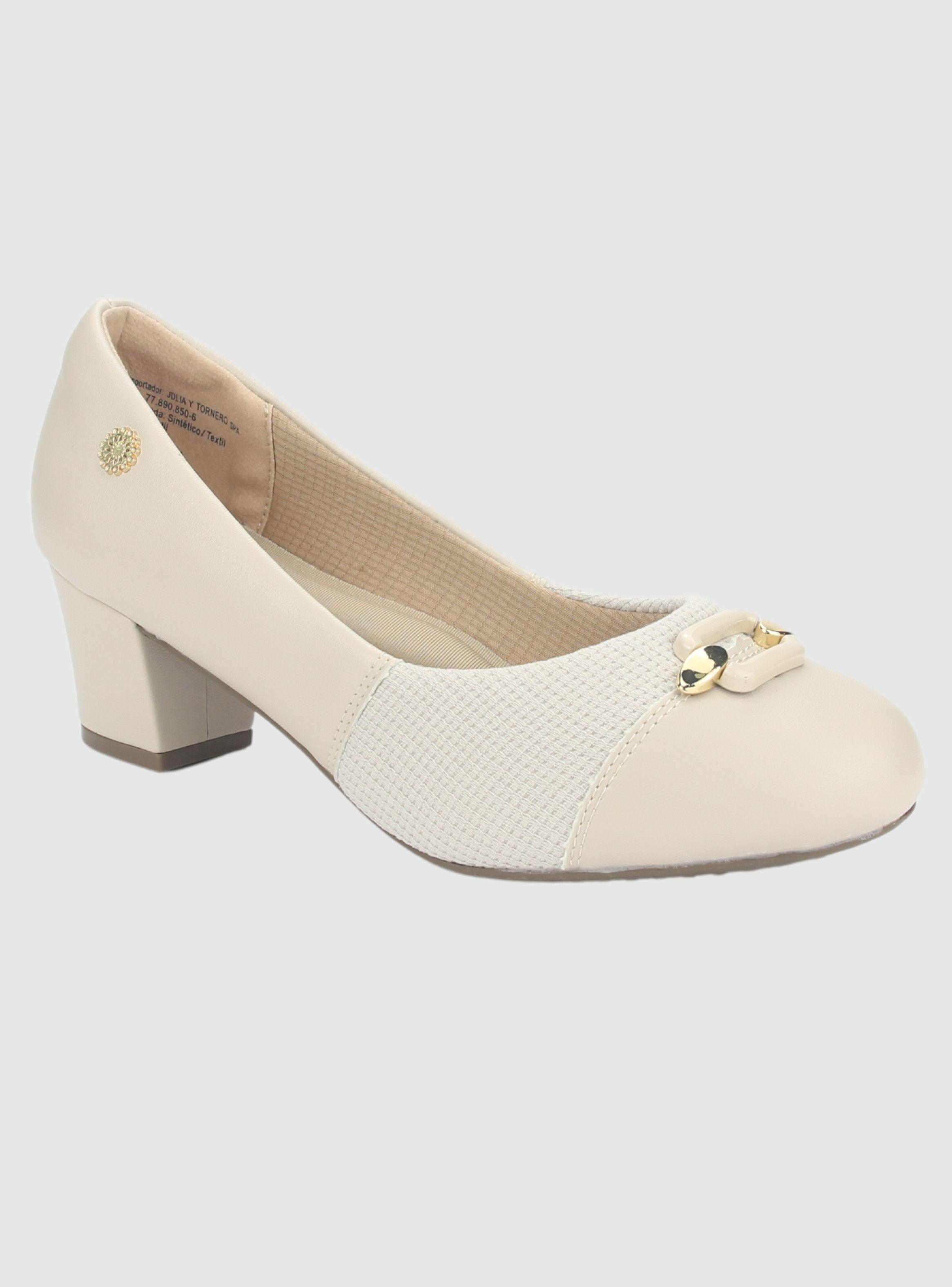Zapato Chalada Mujer Flexi-57 Beige Casual-2