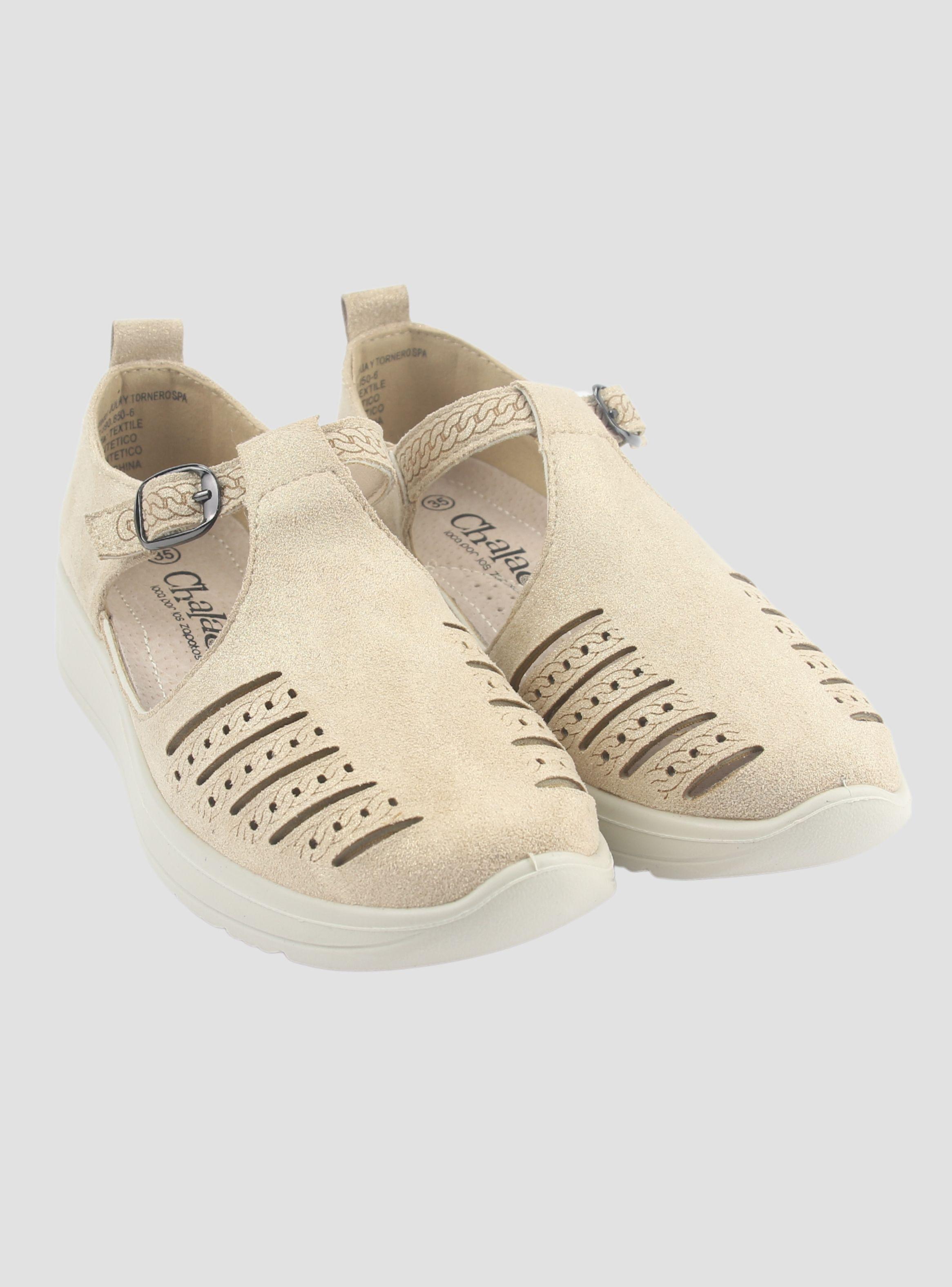Zapato Chalada Mujer Peny-2 Beige Casual-4