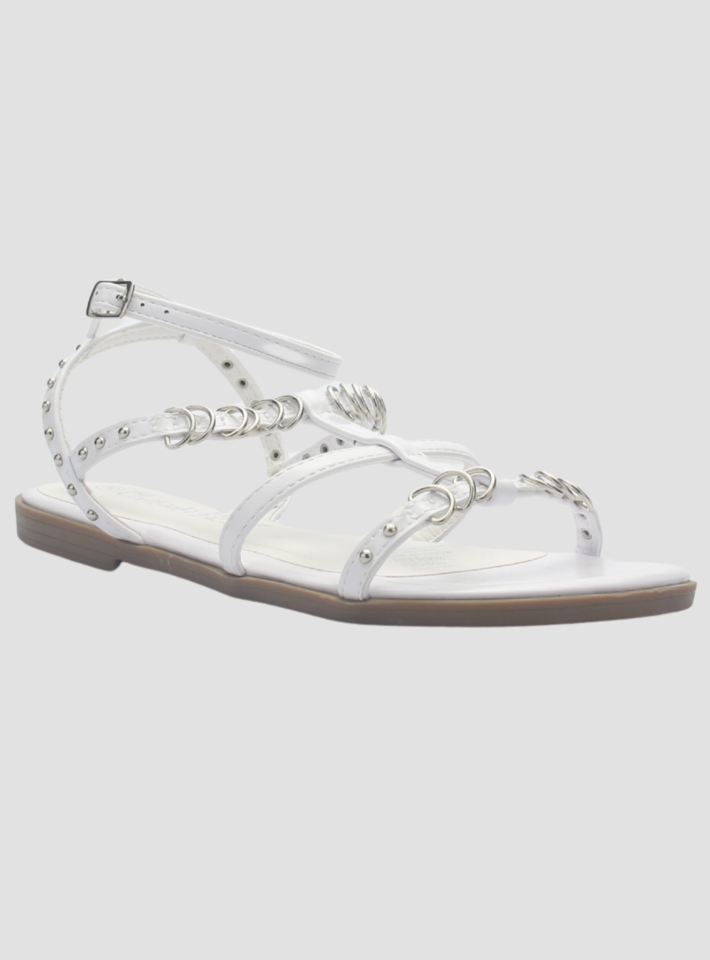 Sandalia de mujer Blanco Casual Chalada Alka-2-2