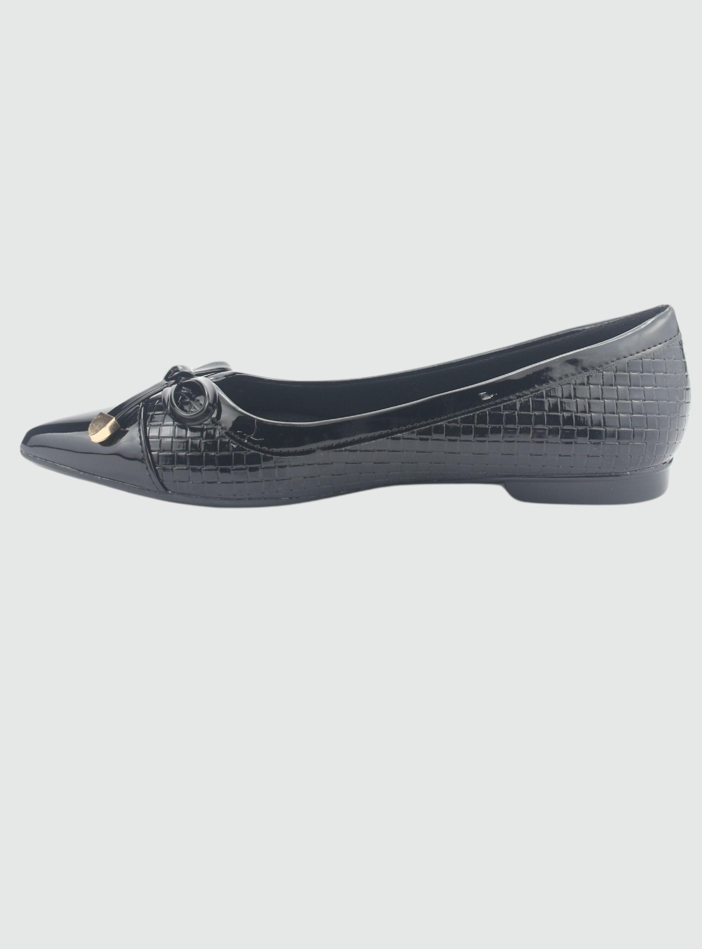 Zapato Chalada Mujer Mercnew-1 Negro Casual-1