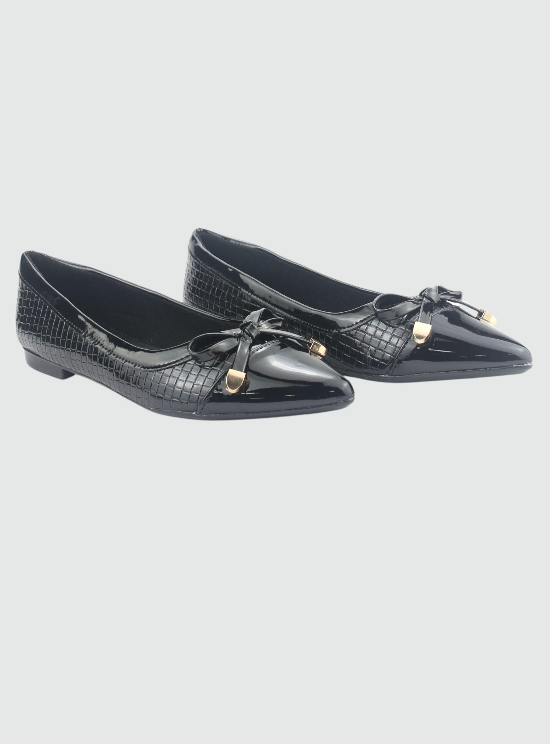 Zapato Chalada Mujer Mercnew-1 Negro Casual-4