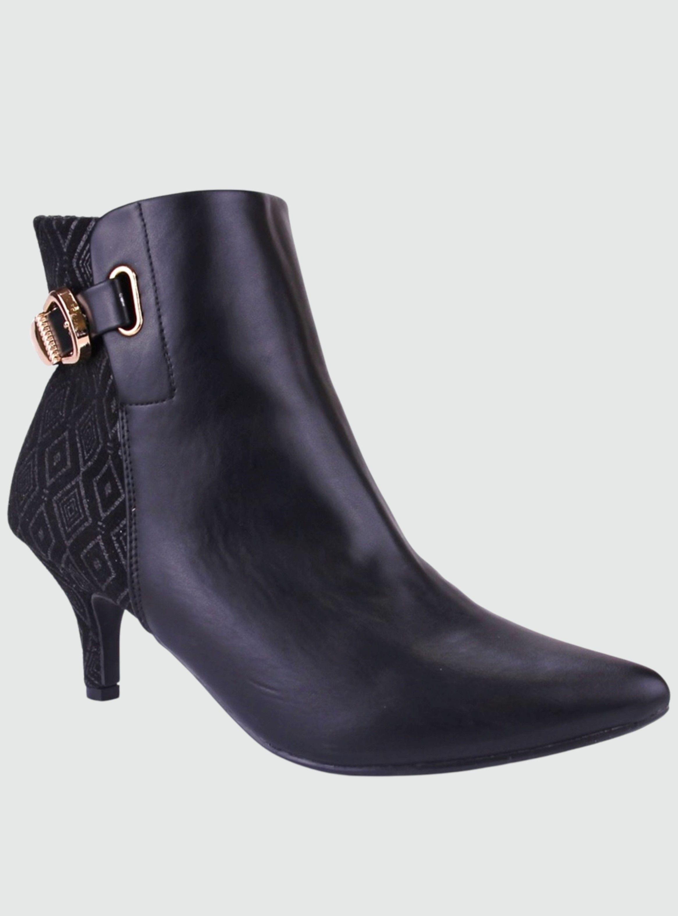 Botin Chalada Mujer Plos-36 Negro Moda-0