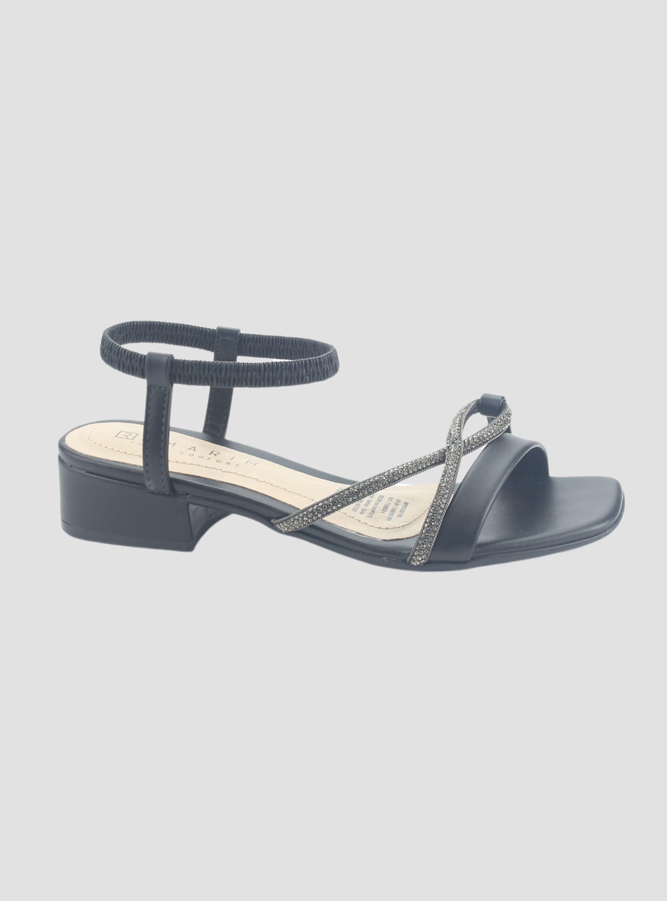 Sandalia Ramarim Mujer 2448201 Negro Casual-0