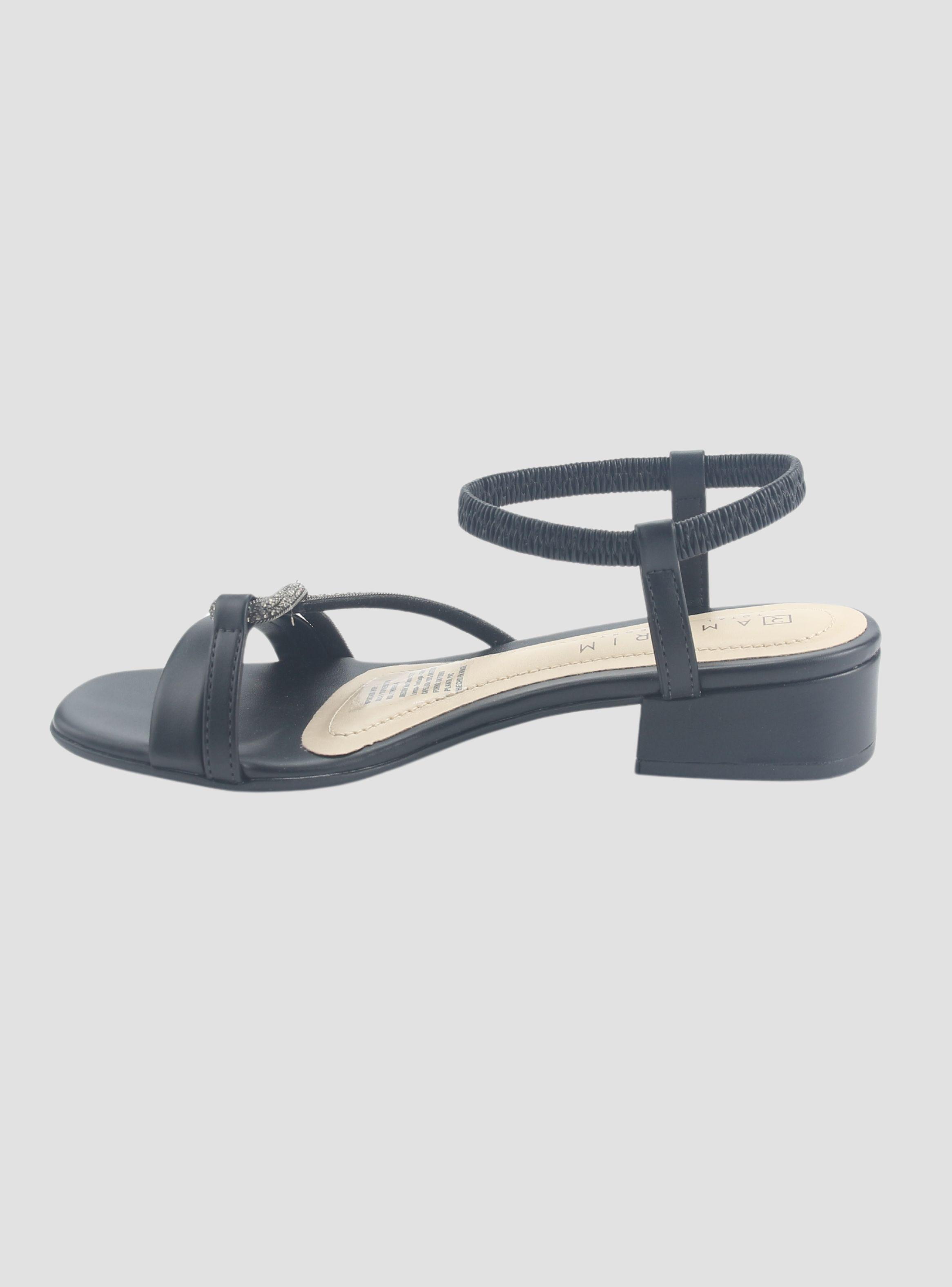 Sandalia Ramarim Mujer 2448201 Negro Casual-1