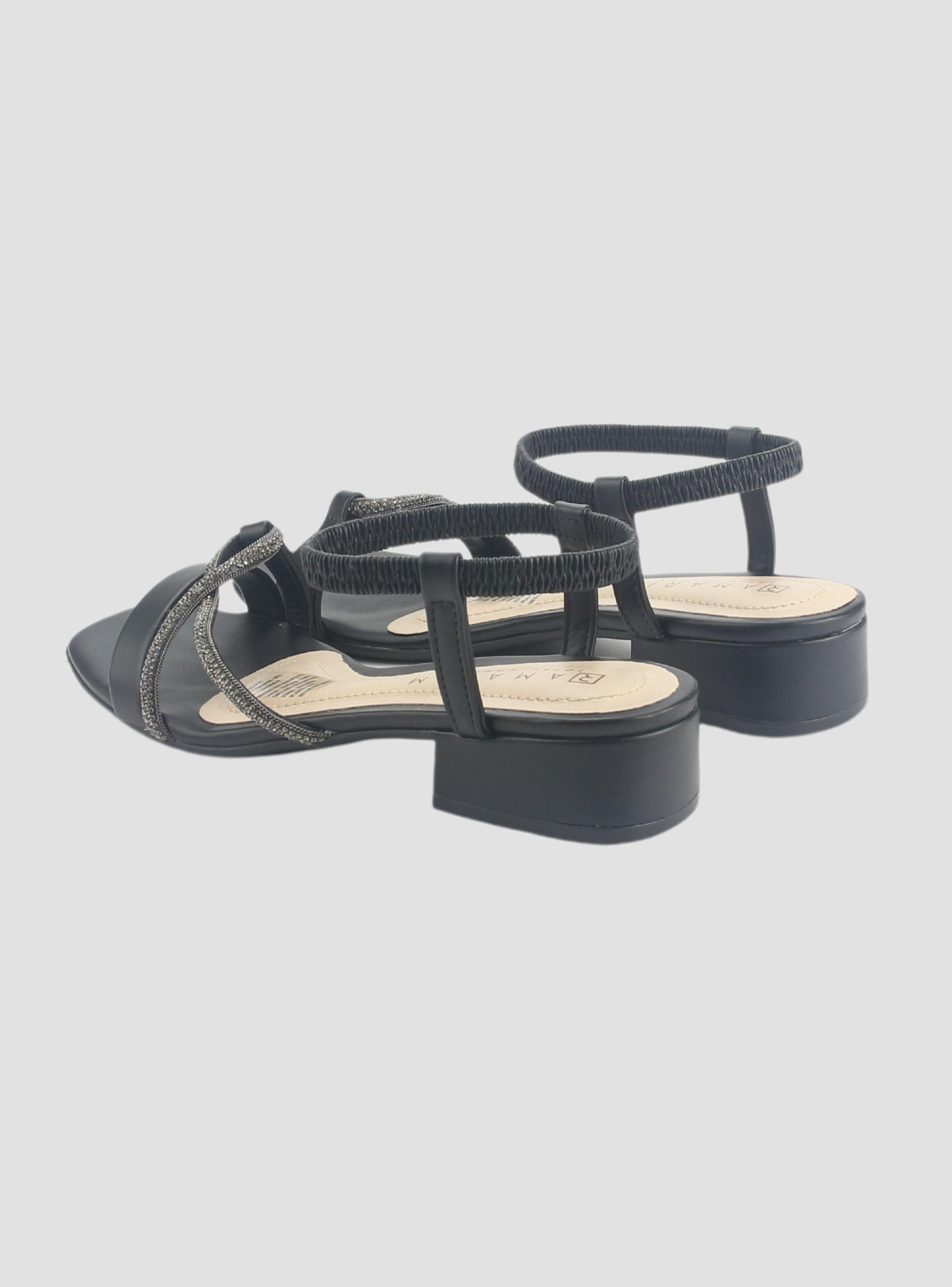 Sandalia Ramarim Mujer 2448201 Negro Casual-5
