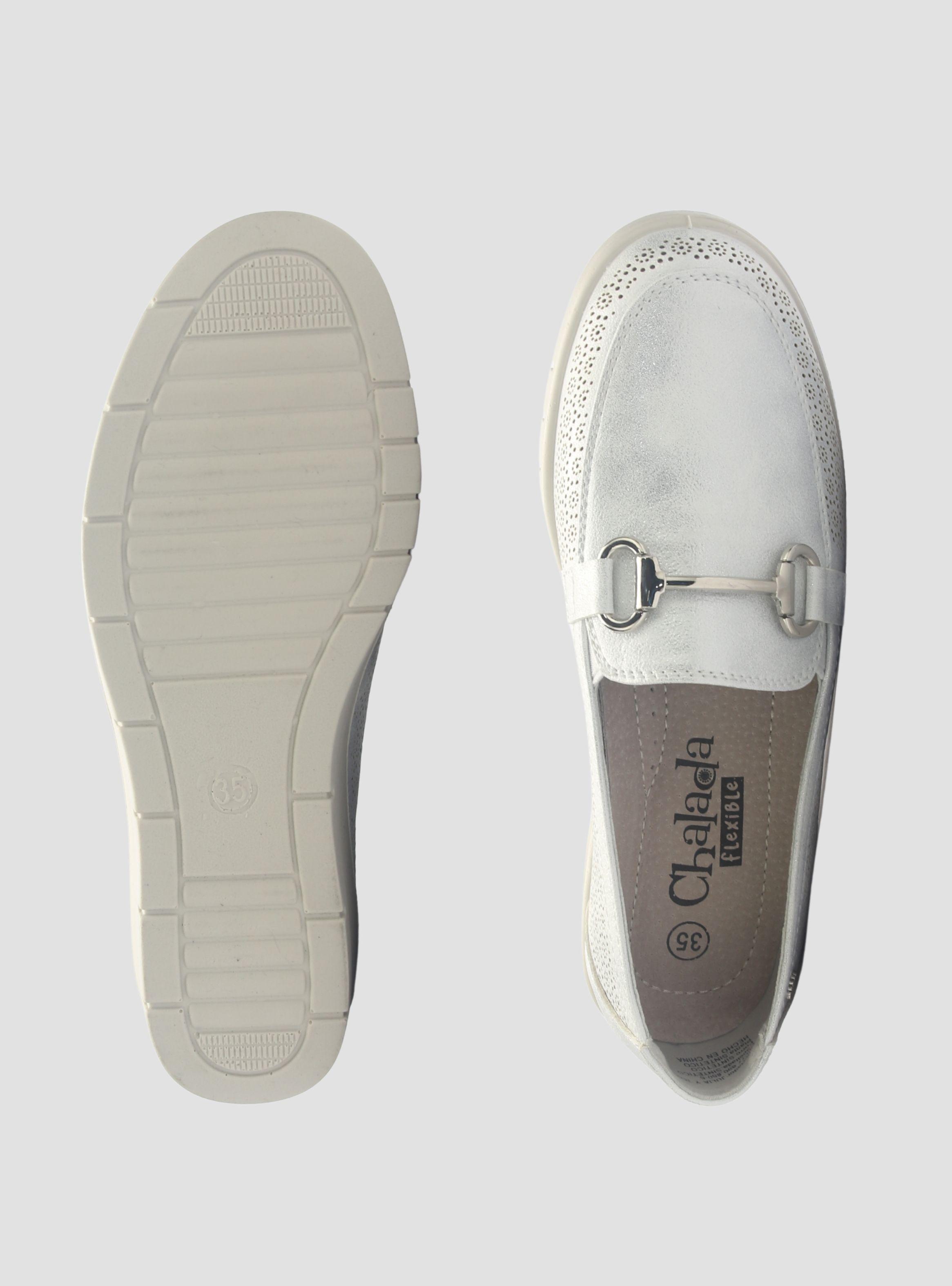 Zapato Mujer Chalada Cona-2 Plateado Casual-6