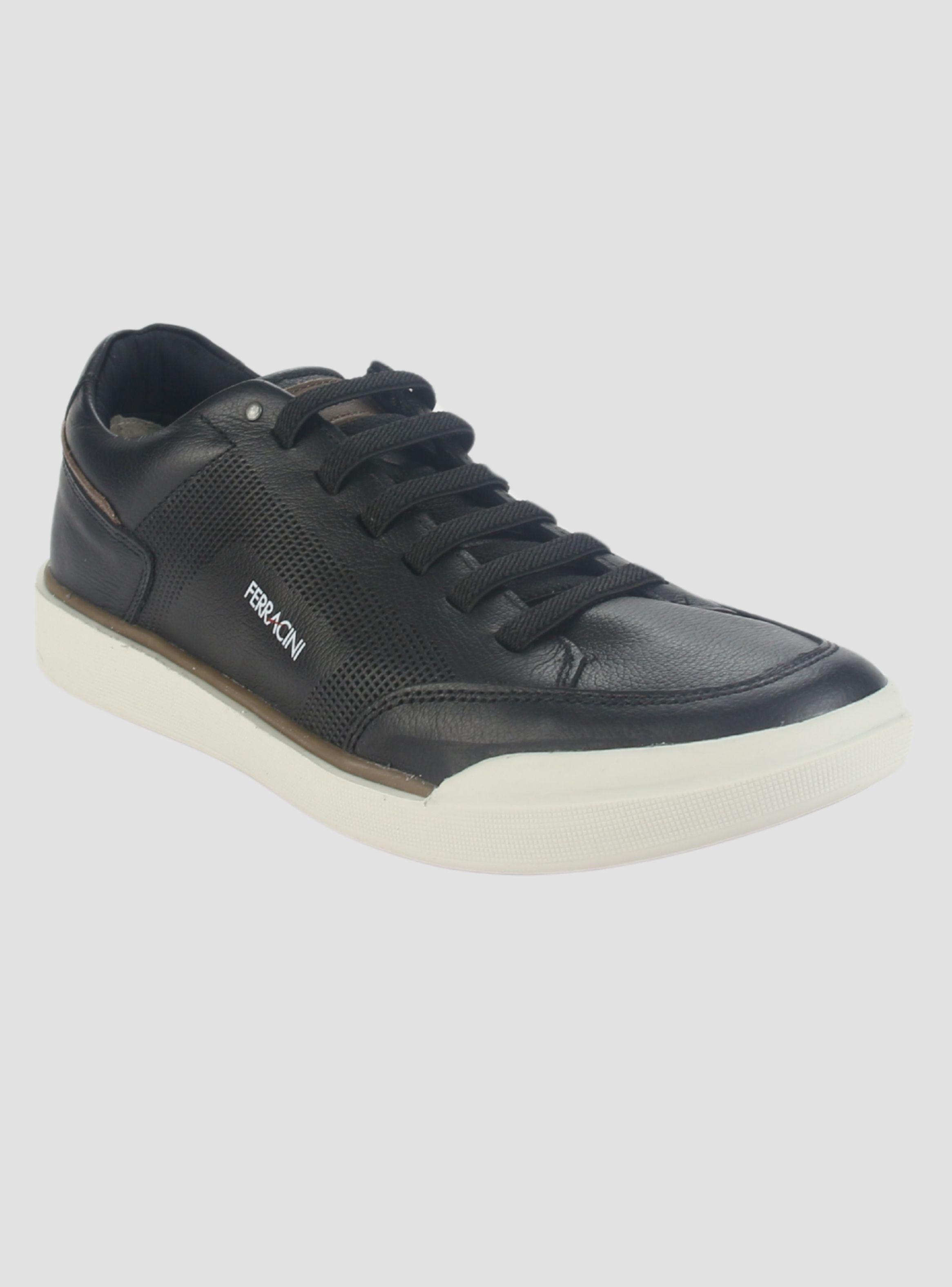 Zapatilla Ferracini Hombre 1062 Star Negro Urbano-2