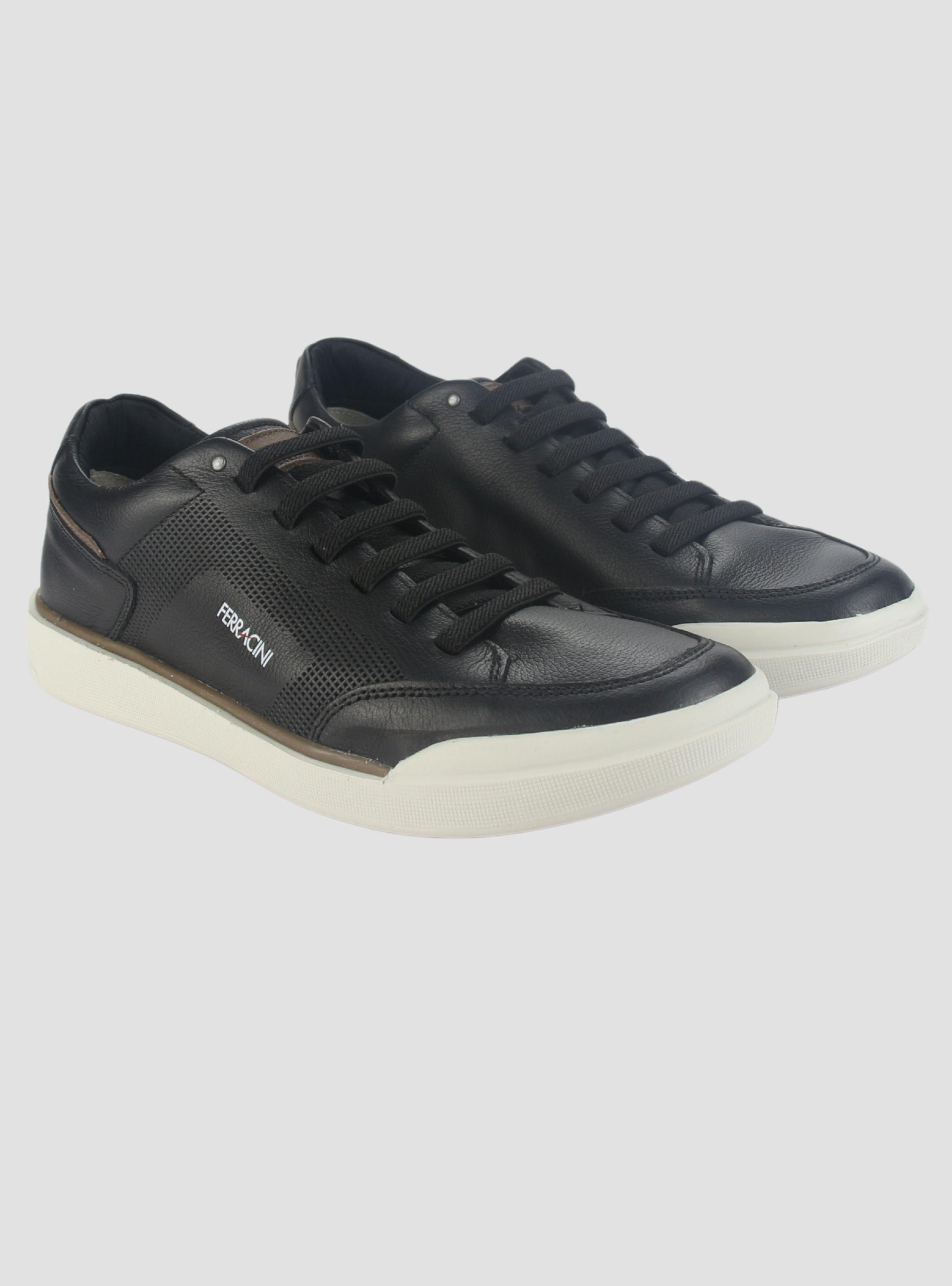 Zapatilla Ferracini Hombre 1062 Star Negro Urbano-4