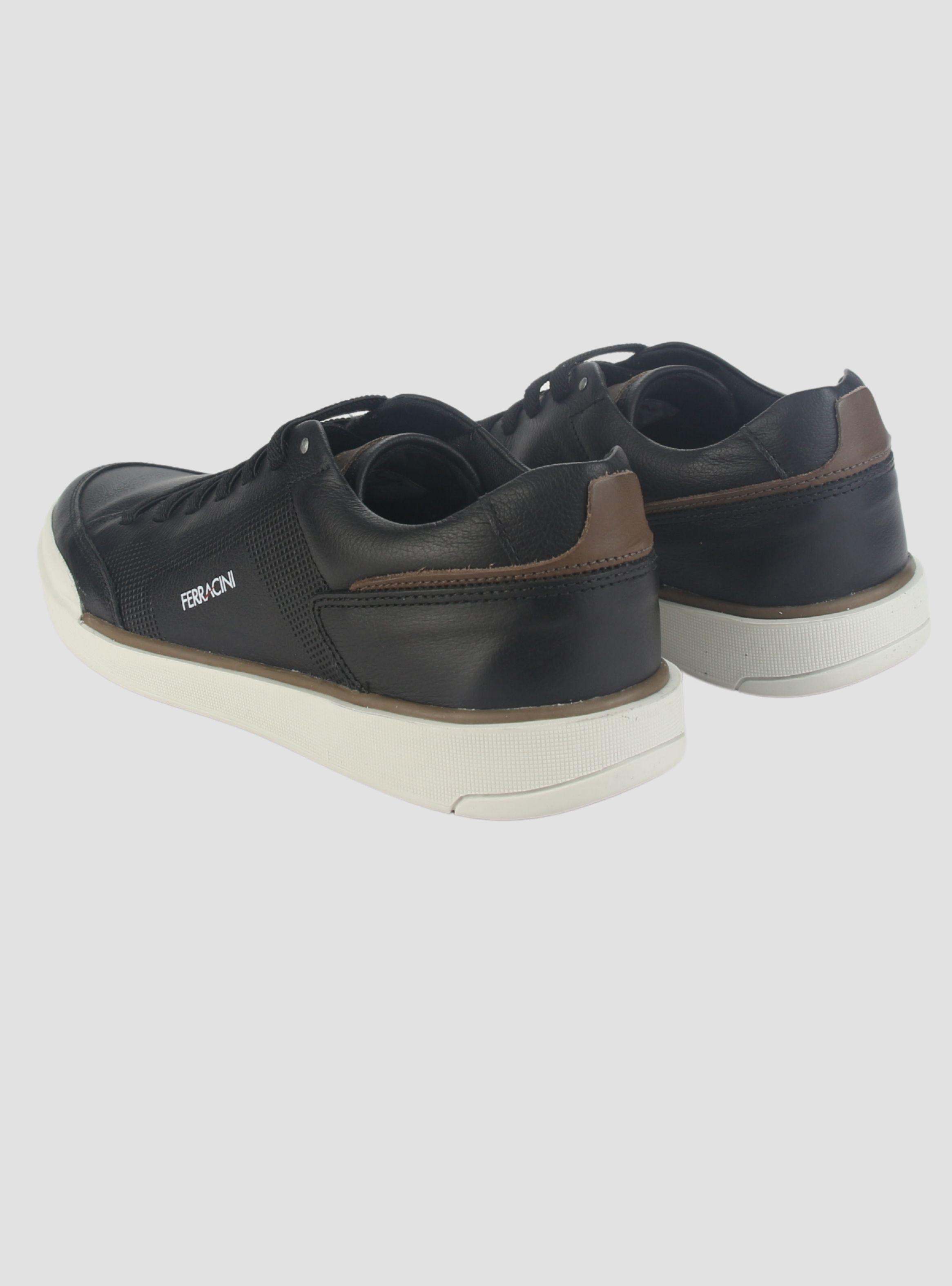 Zapatilla Ferracini Hombre 1062 Star Negro Urbano-5