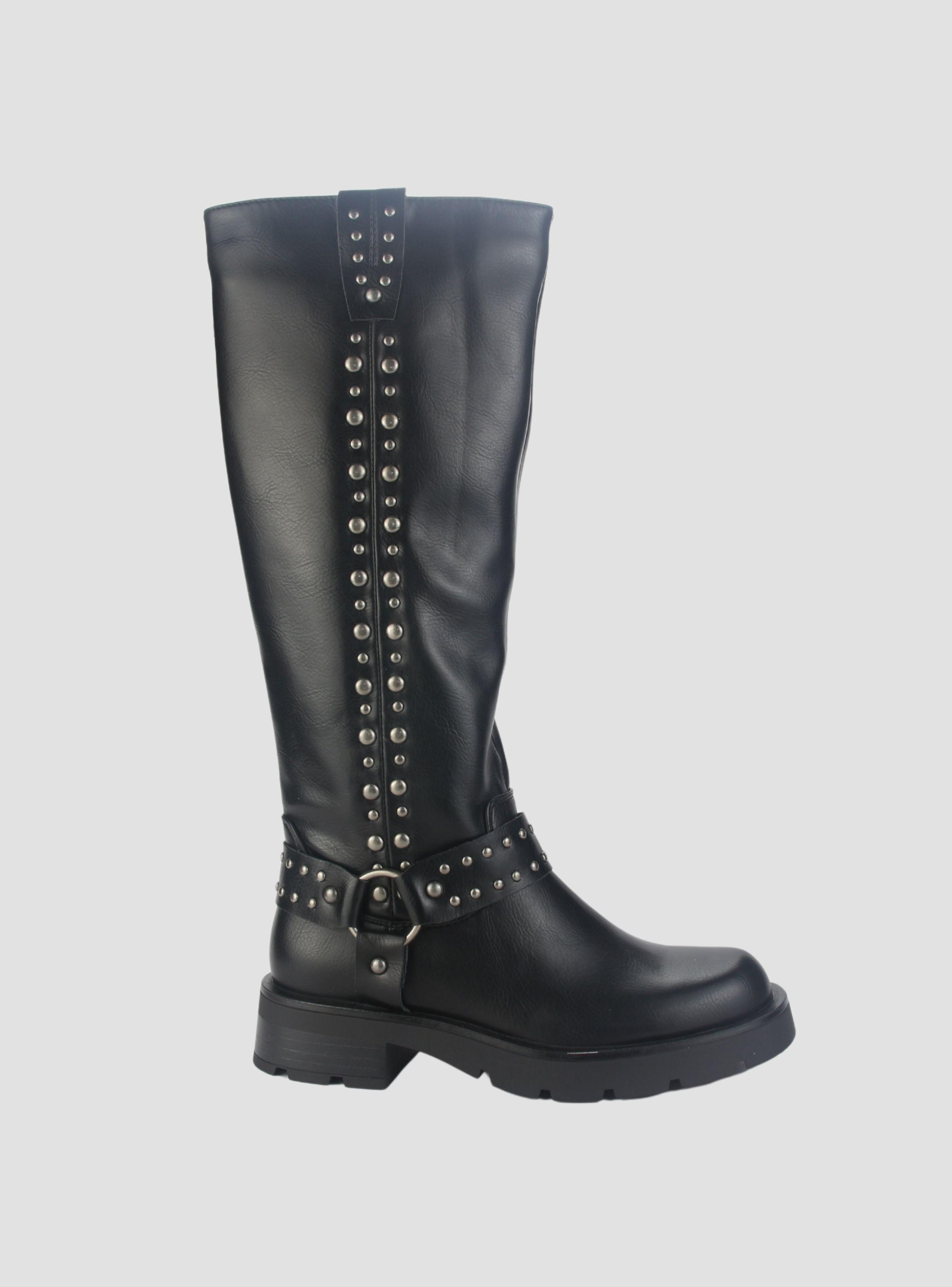 Bota Chalada Mujer Tati-1 Negro Casual-0