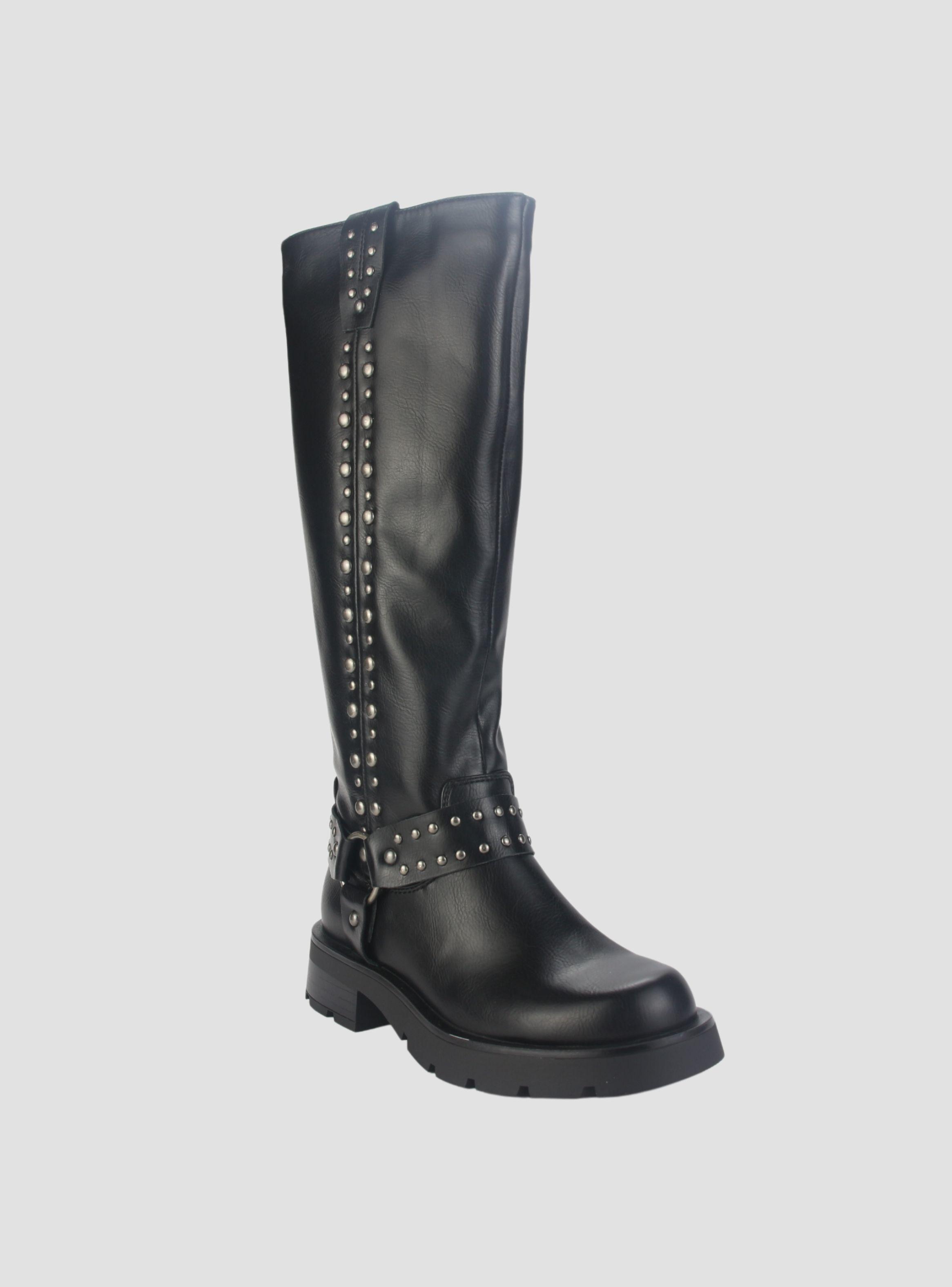 Bota Chalada Mujer Tati-1 Negro Casual-2