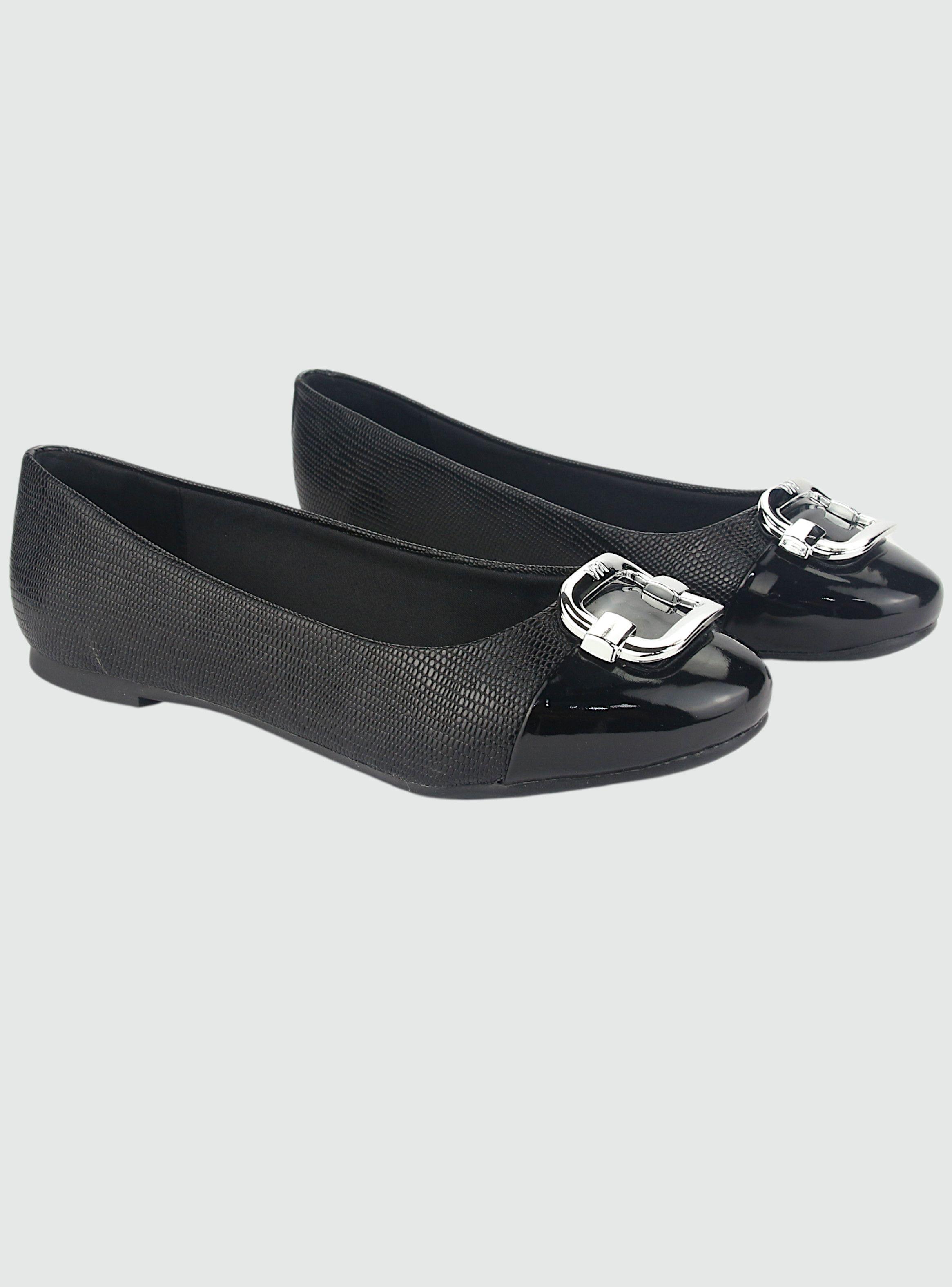 Zapato Via Marte Mujer 23-13006 V Preto Casual-3