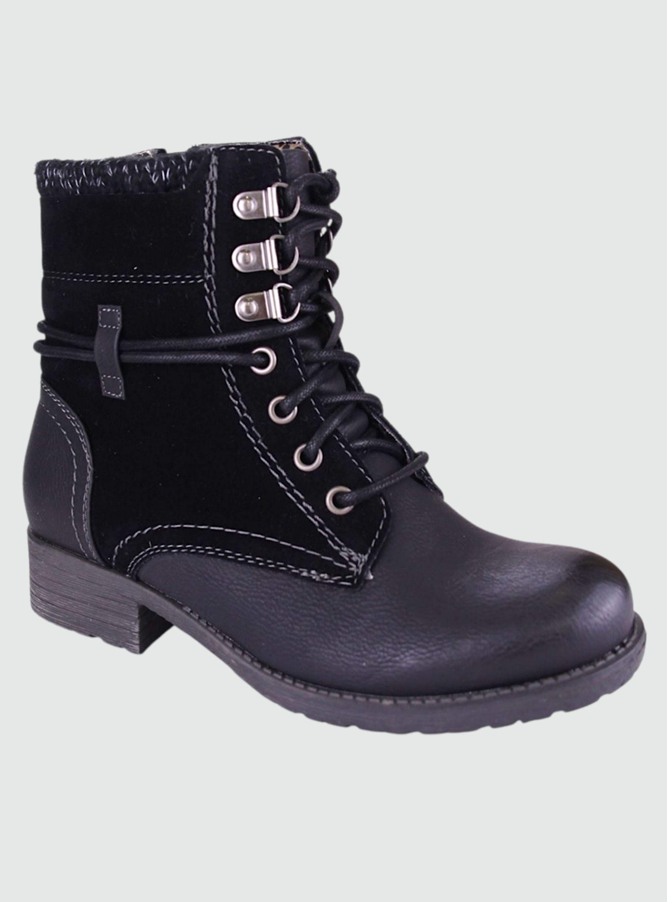 Botin Chalada Mujer Army-30 Negro Casual-0