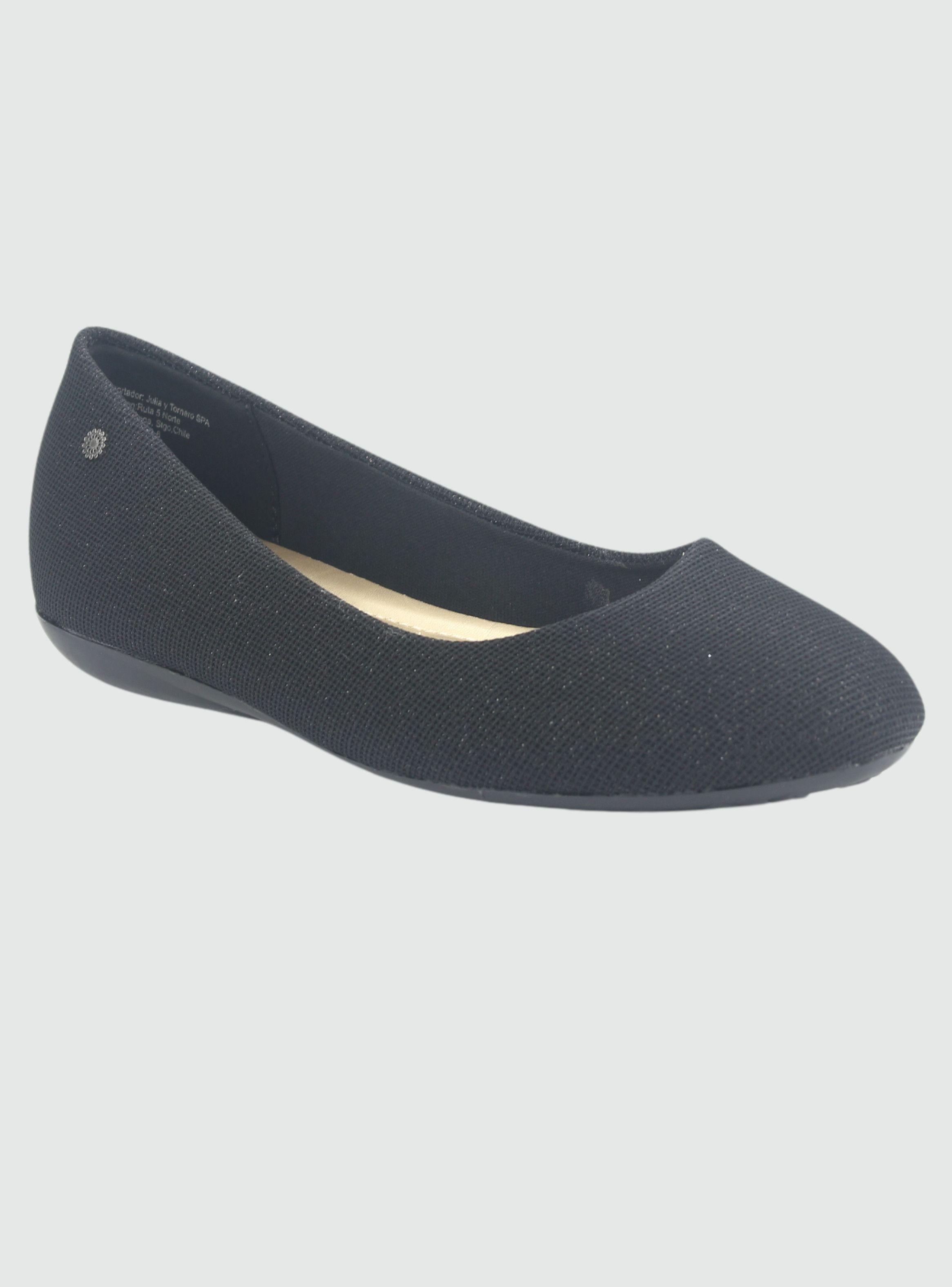 Ballerina Chalada Mujer Oslo-95 Negro Casual-2