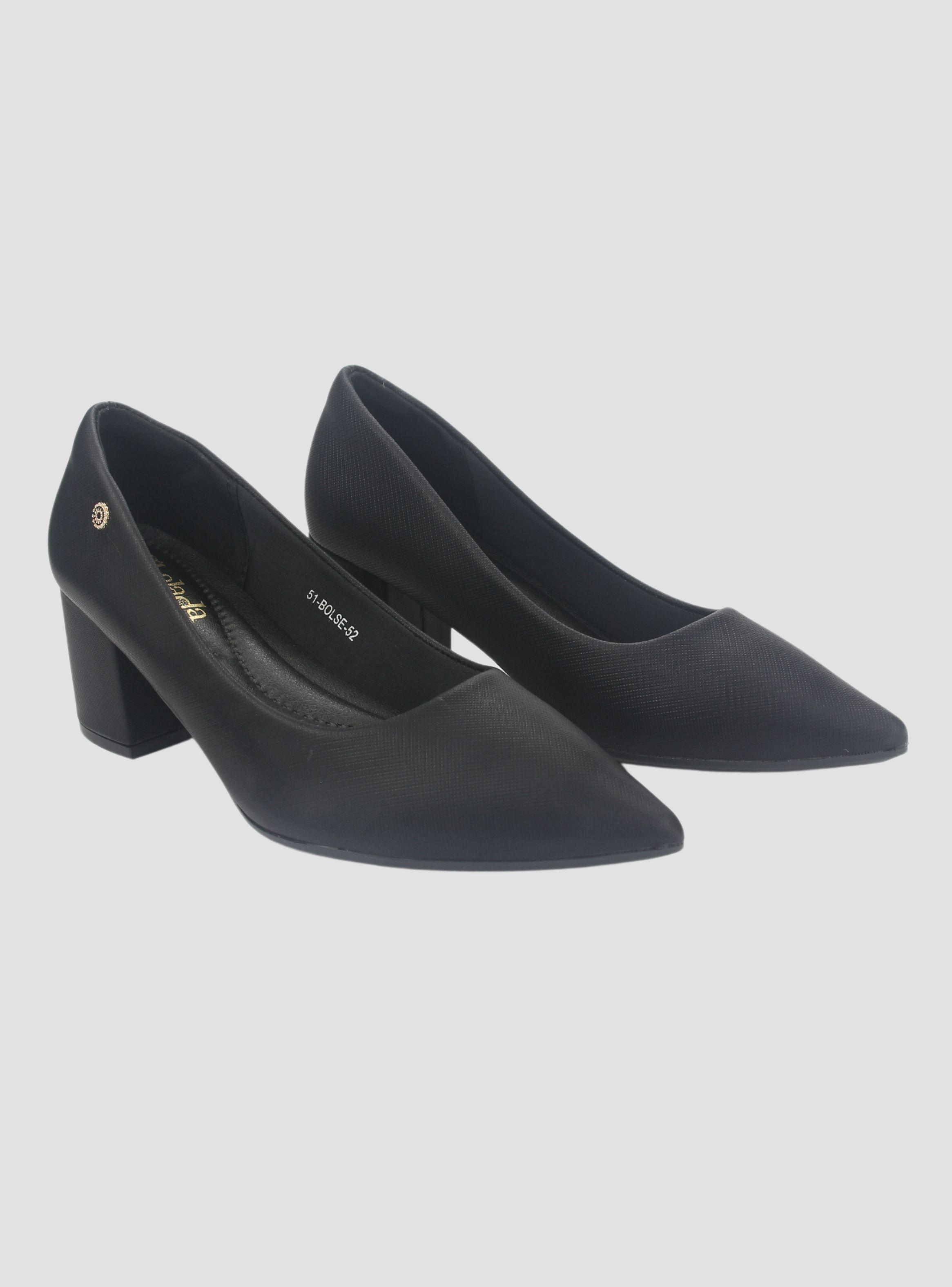 Zapato Chalada Mujer Bolse-52 Negro Casual-4