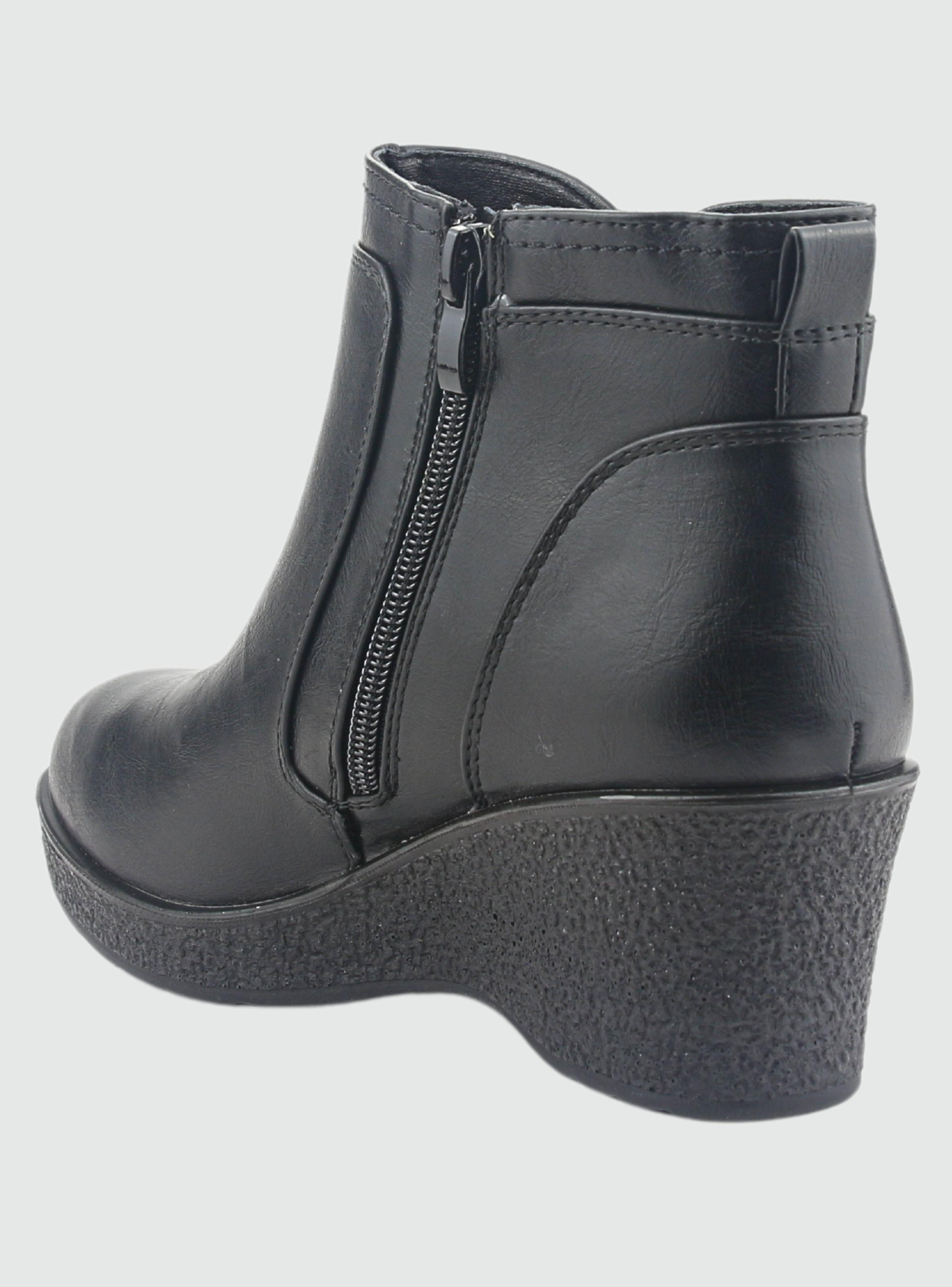 Botin Chalada Mujer Windy-2 Negro Casual-3