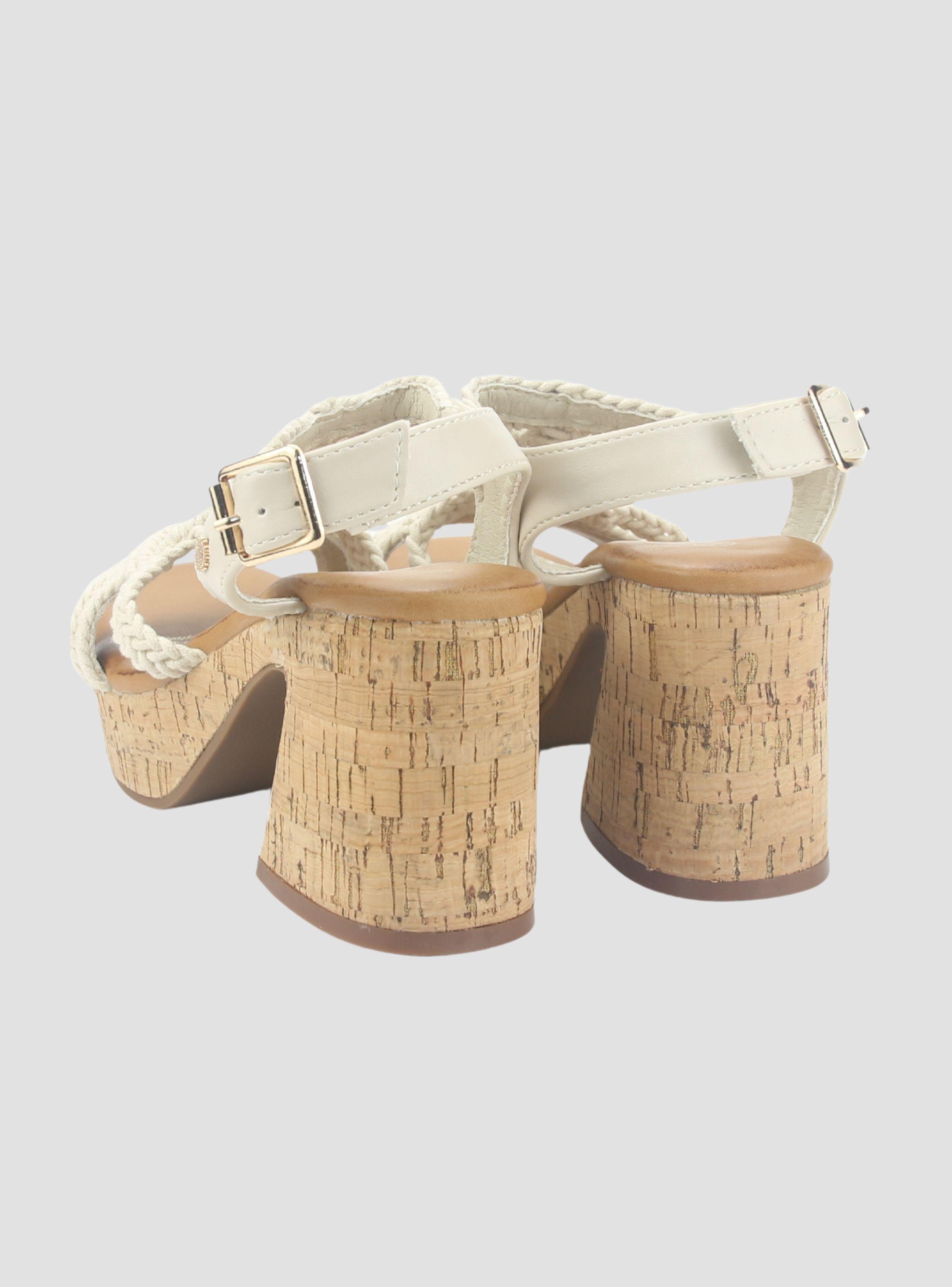 Sandalia Chalada Mujer Wike-1 Beige Plataforma-5