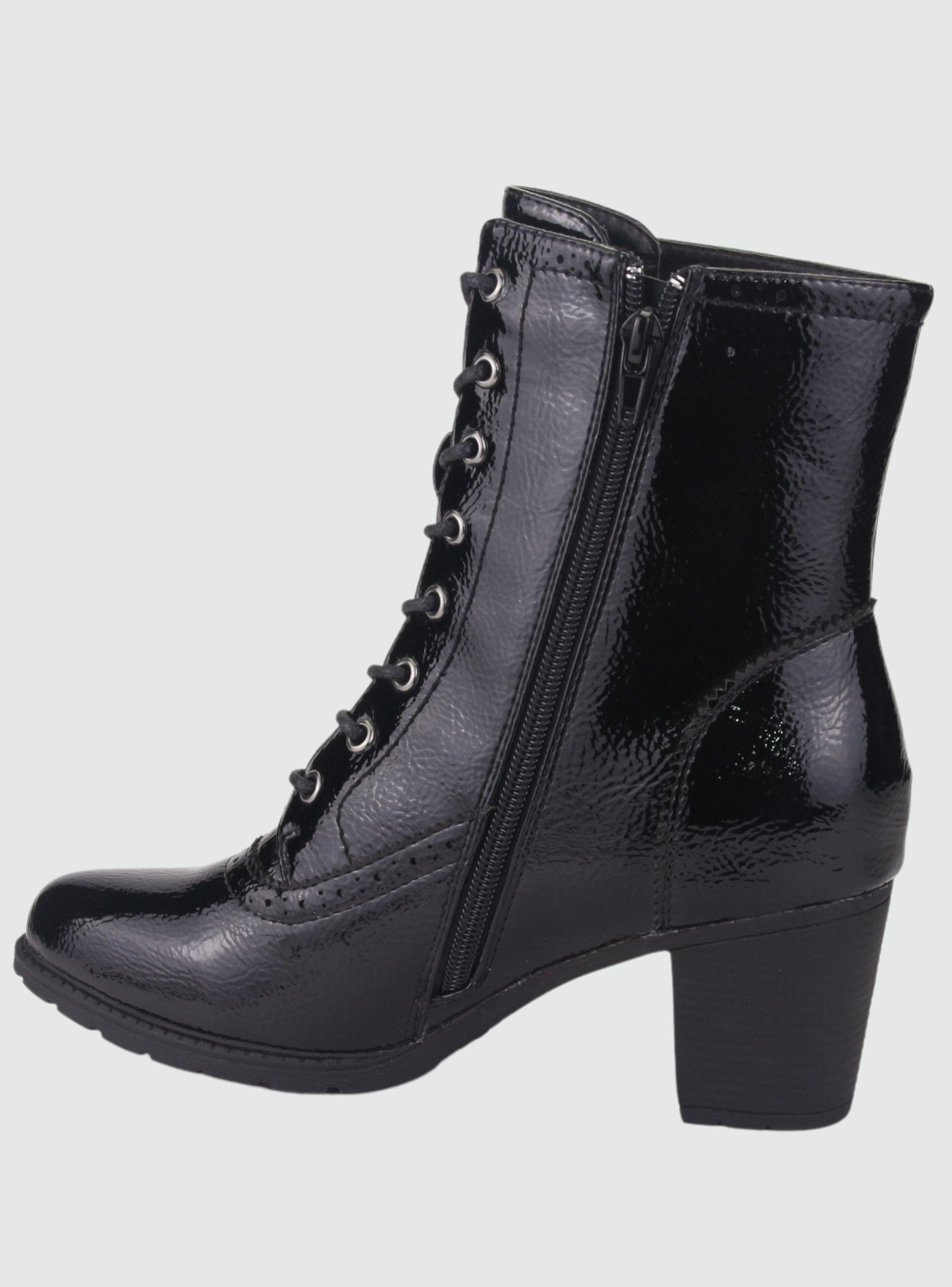 Botin Chalada Mujer Daya-7 Negro Casual-1