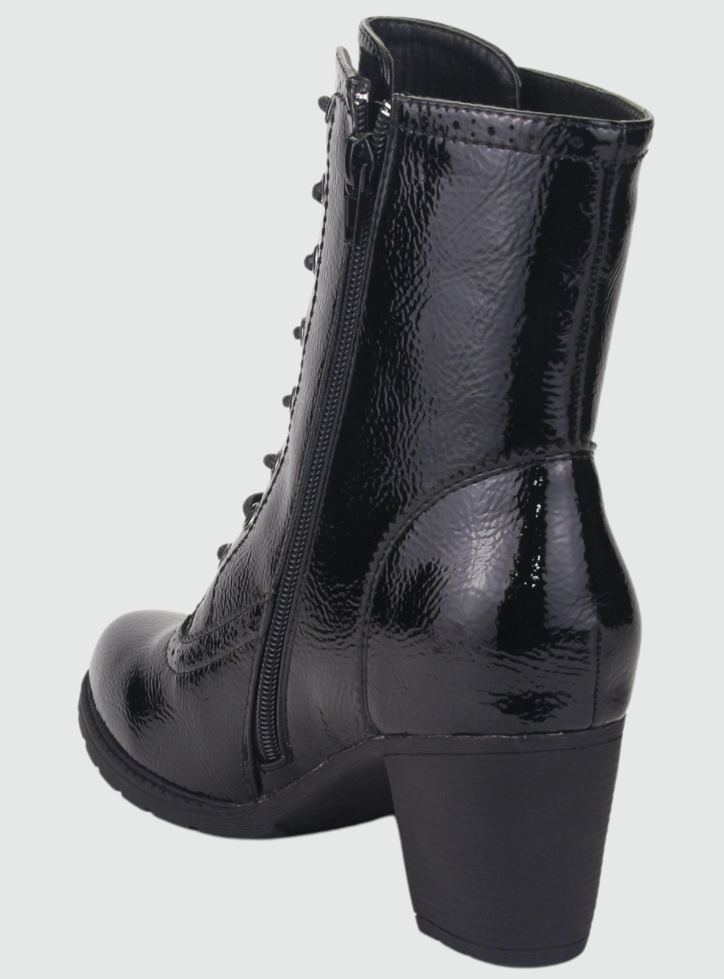 Botin Chalada Mujer Daya-7 Negro Casual-3