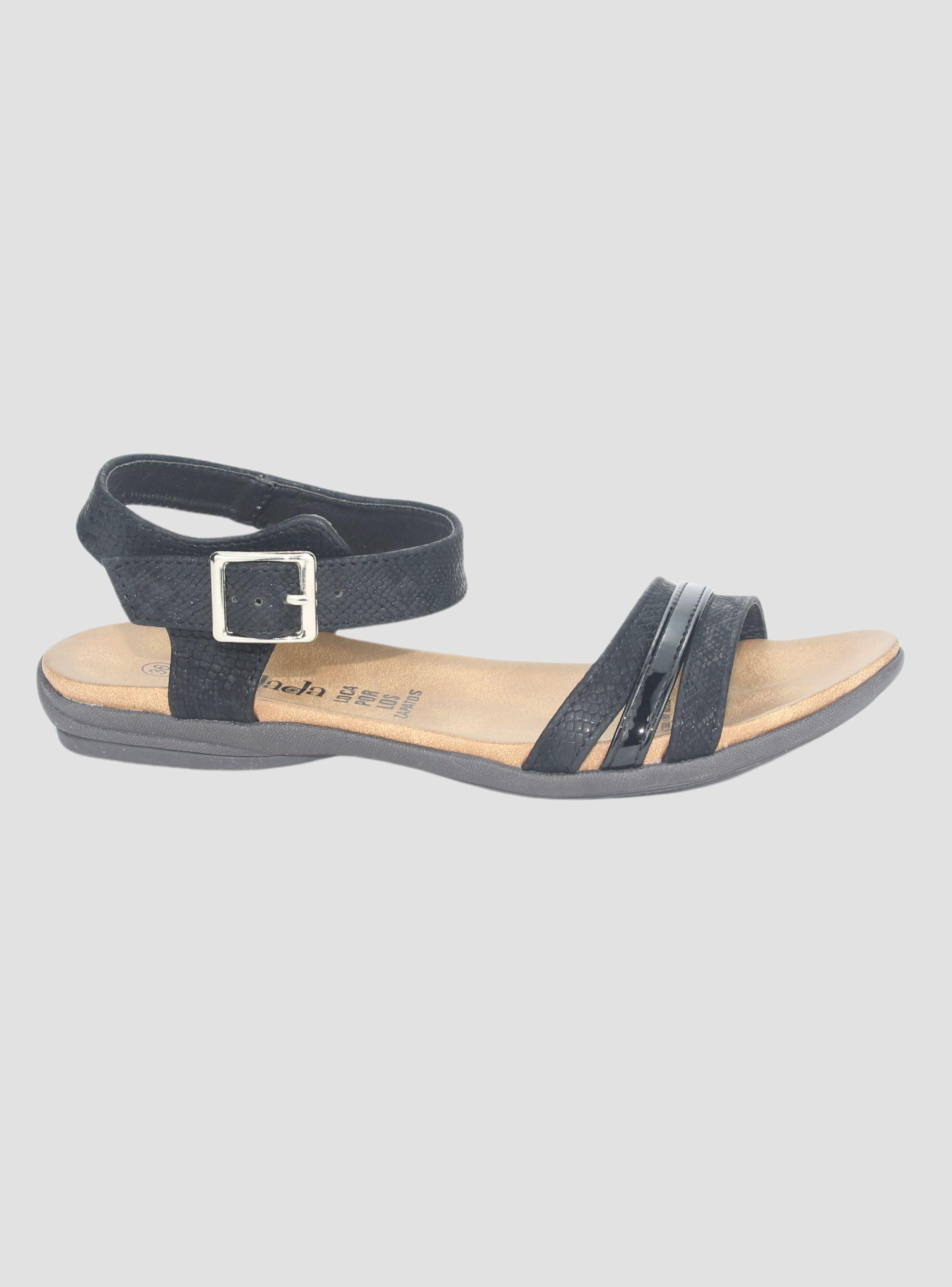 Sandalia Chalada Mujer Anatomic61 Negro Casual-0