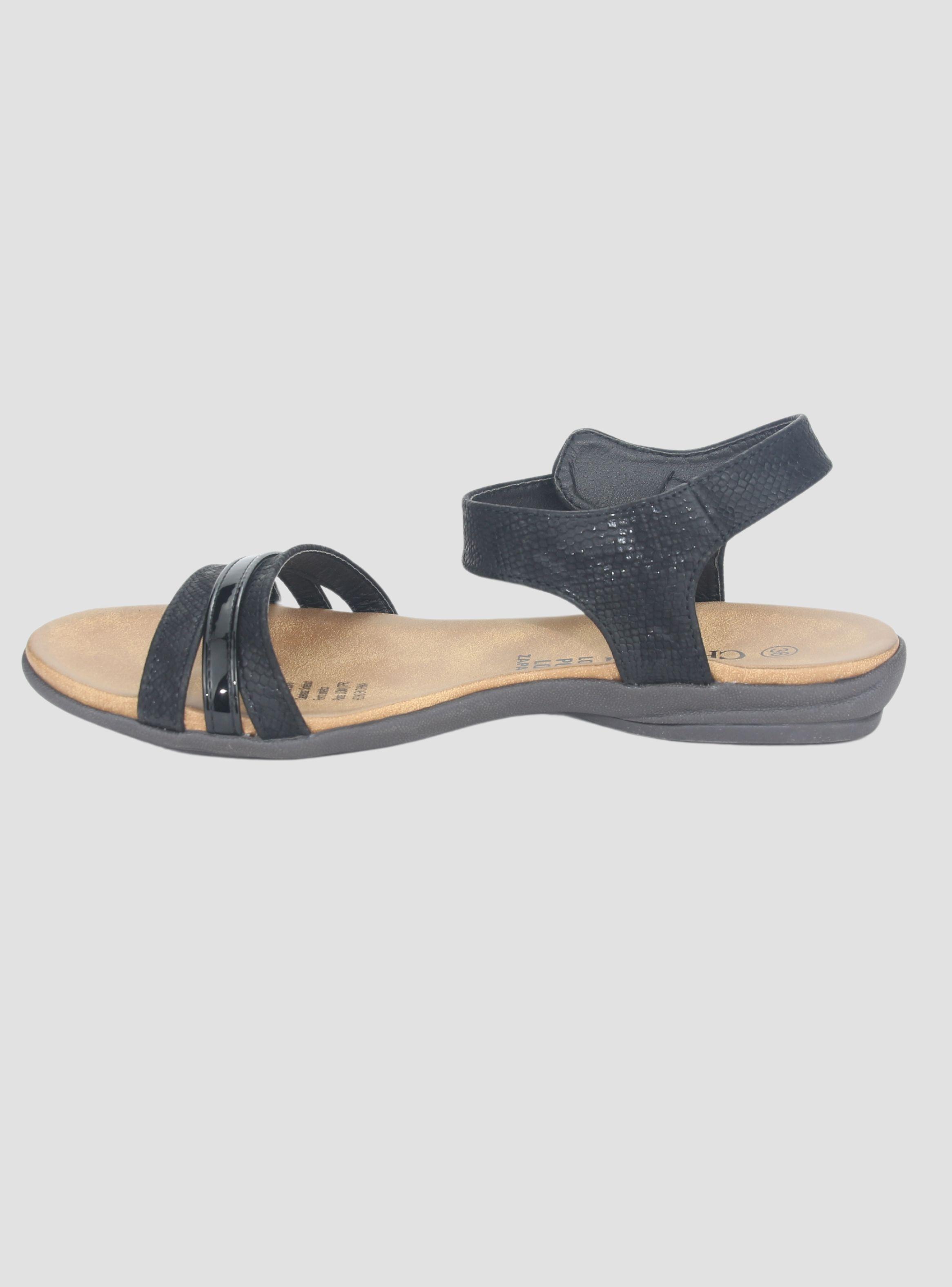 Sandalia Chalada Mujer Anatomic61 Negro Casual-1
