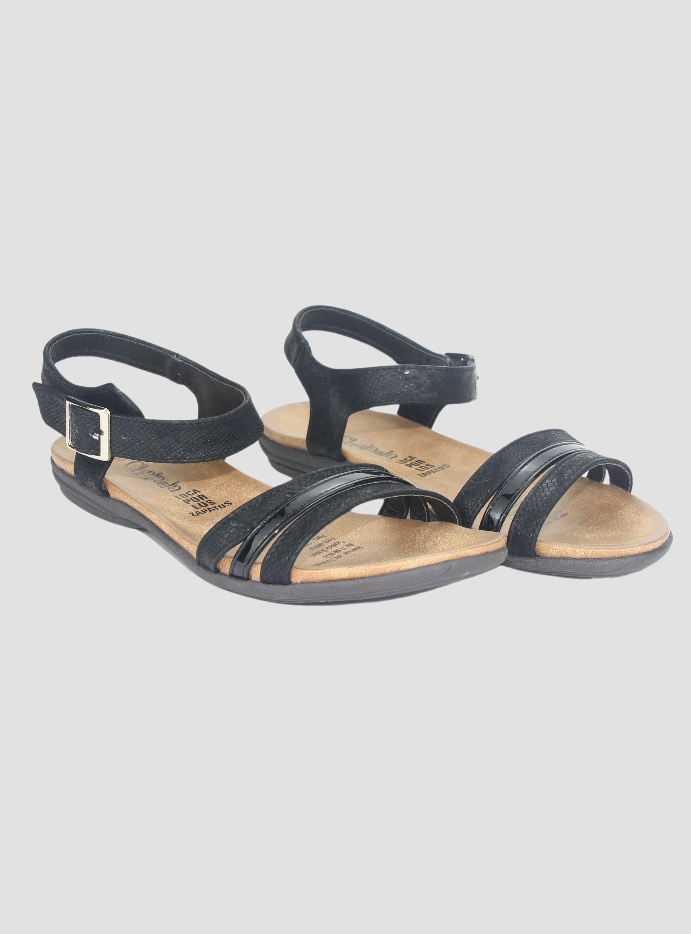 Sandalia Chalada Mujer Anatomic61 Negro Casual-4