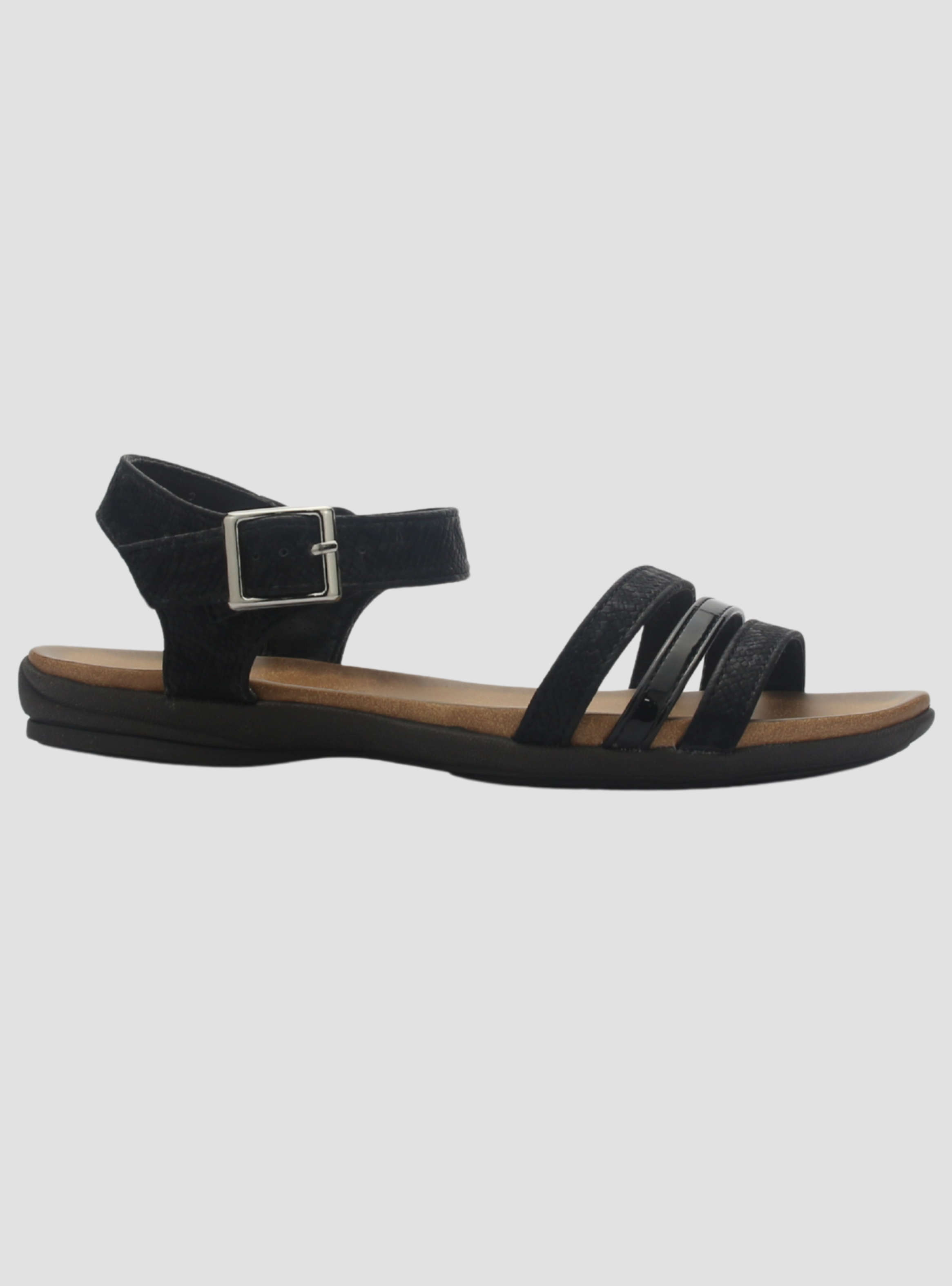 Sandalia Chalada Mujer Anatomic61 Negro Casual-0