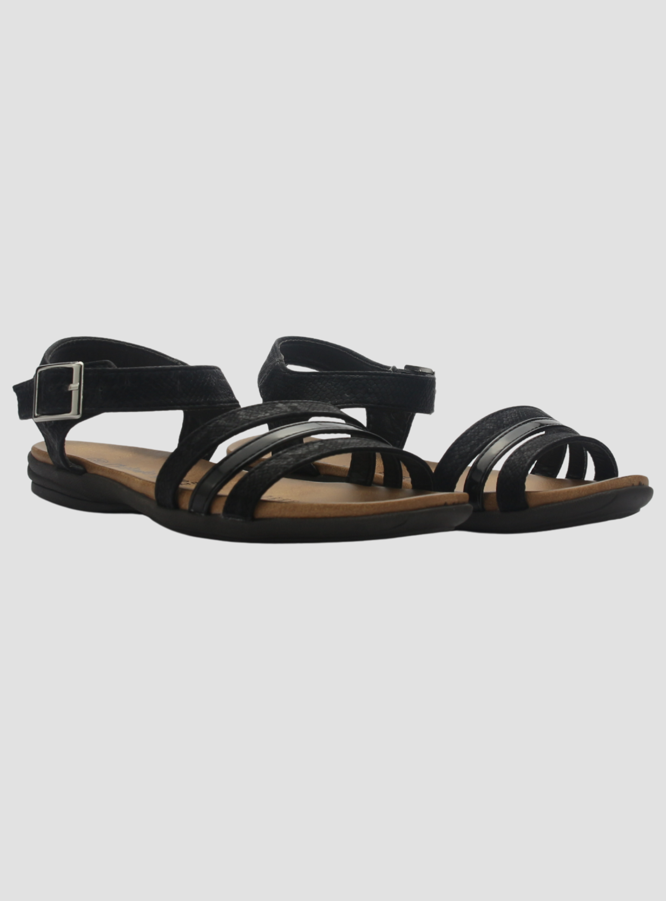 Sandalia Chalada Mujer Anatomic61 Negro Casual-4