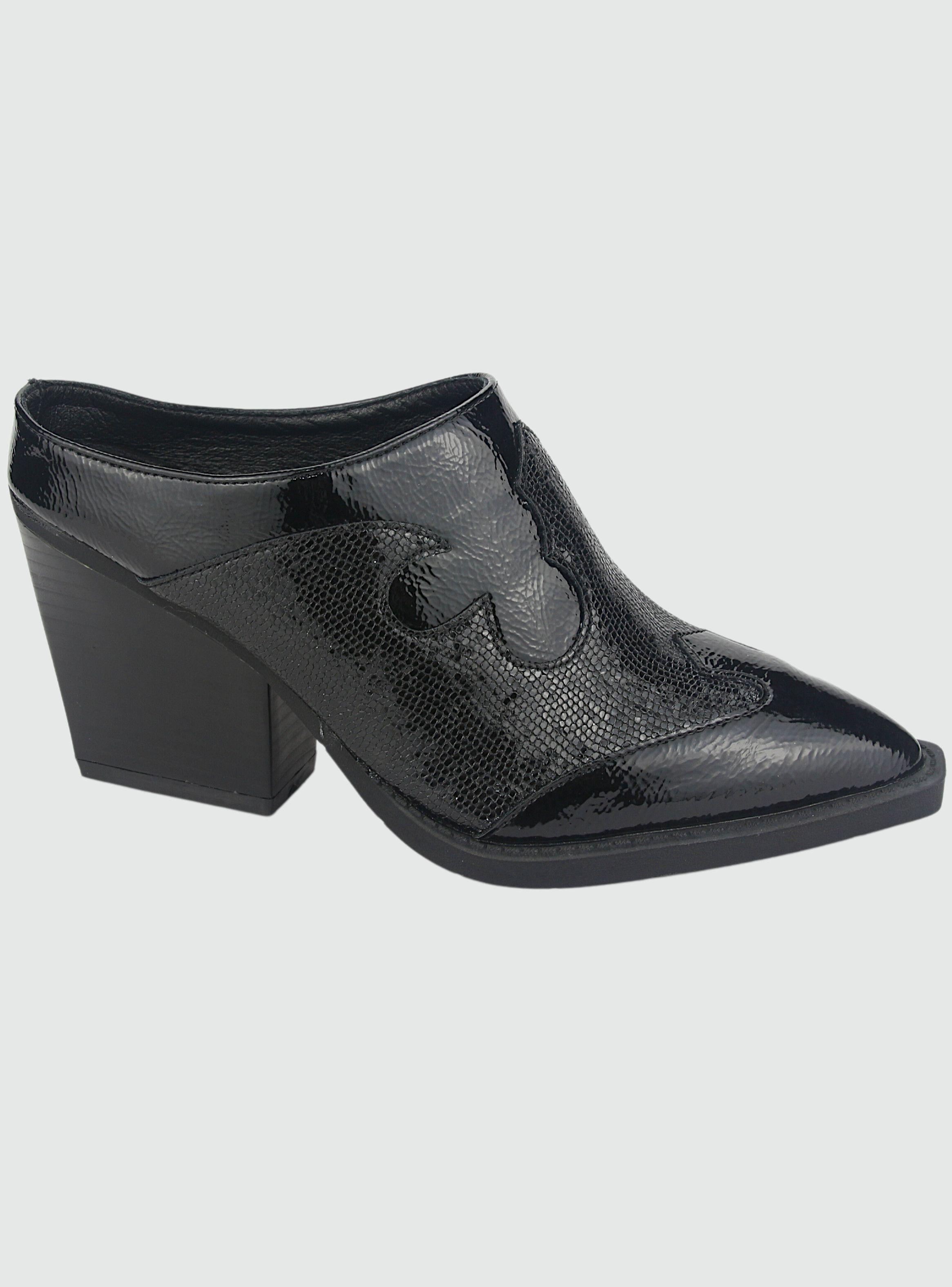 Zapato Chalada Mujer Way-1 Negro Casual-0
