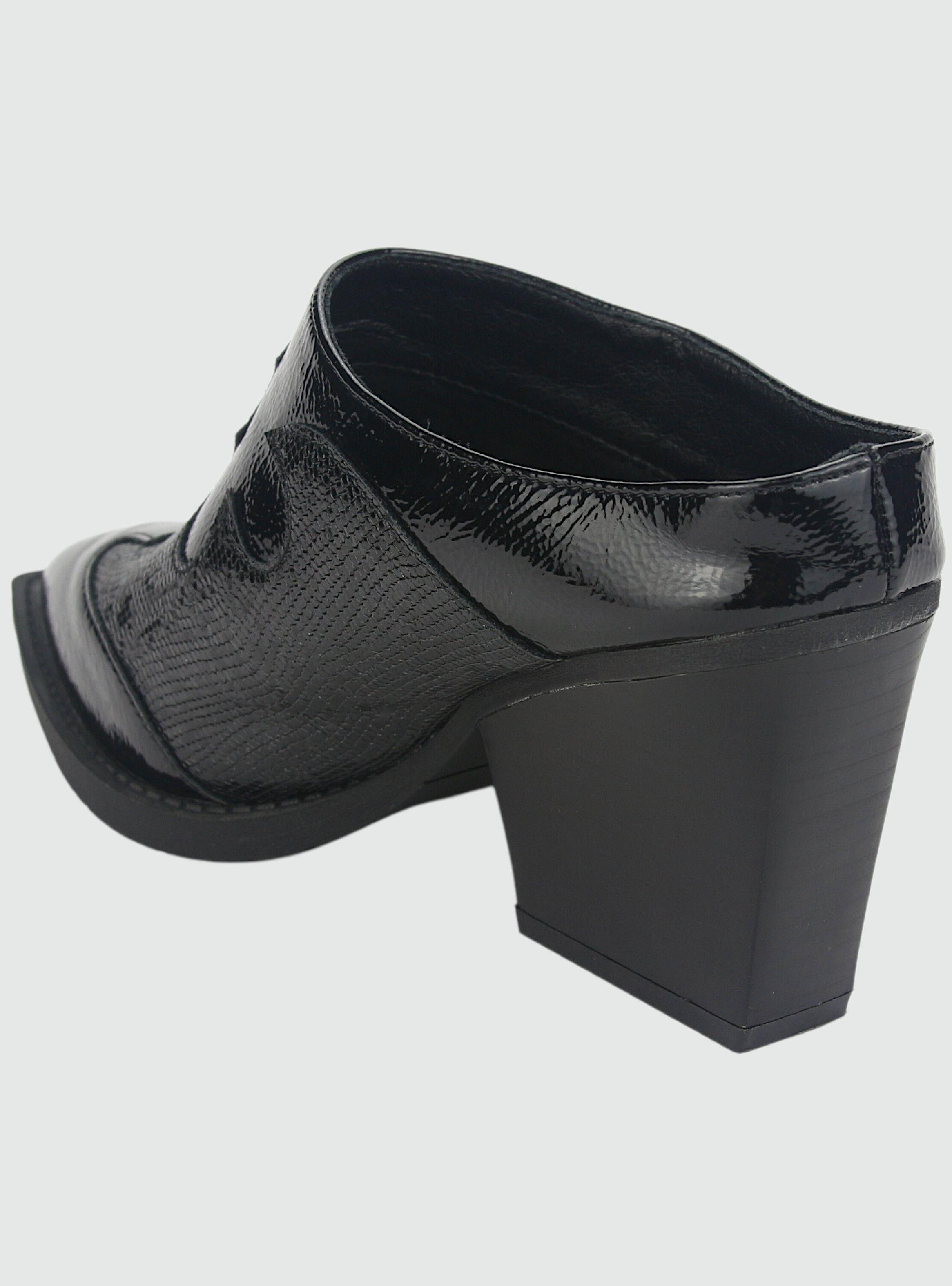 Zapato Chalada Mujer Way-1 Negro Casual-3