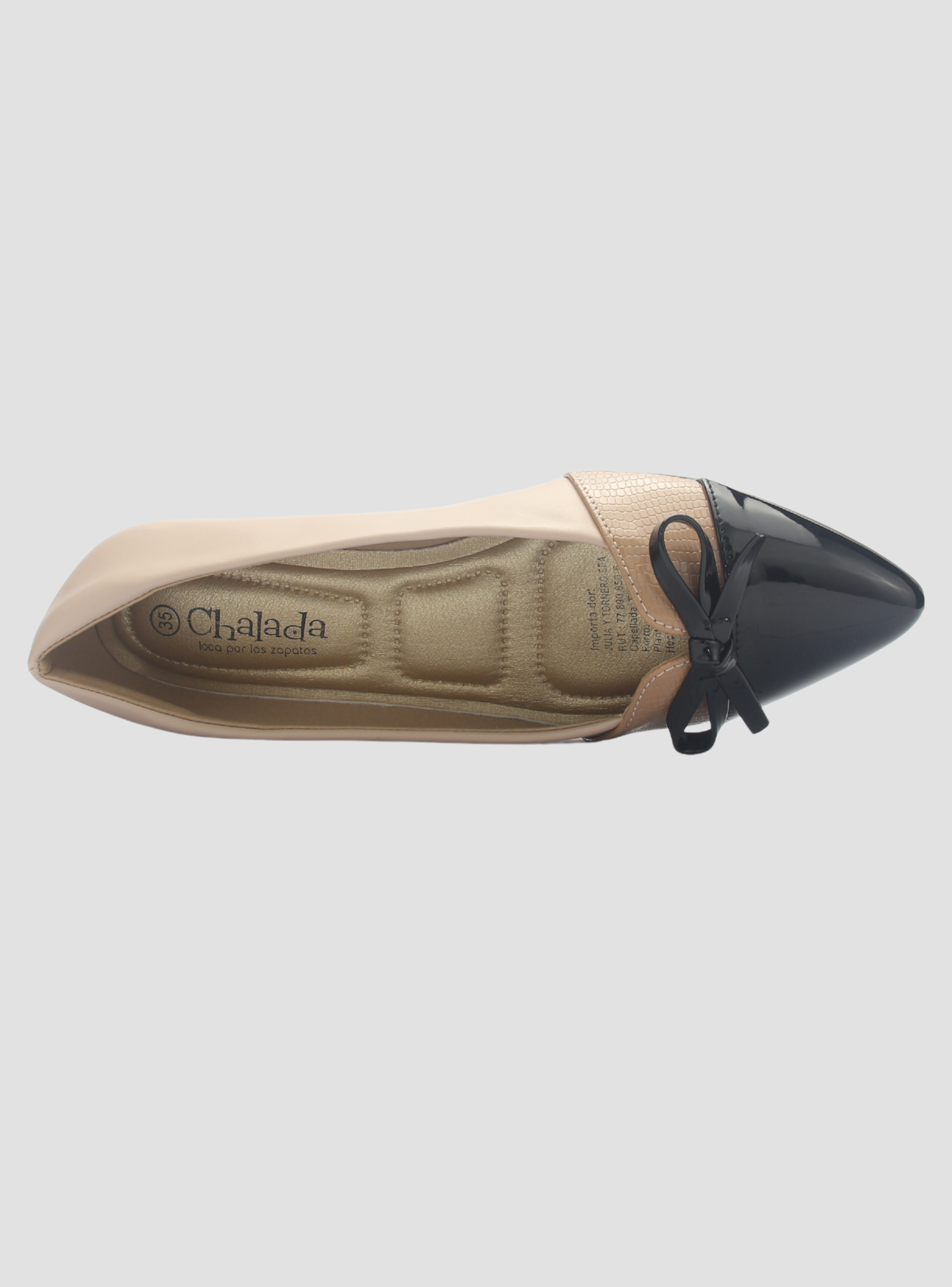 Ballerina Mujer Chalada Mercnew-10 Beige Casual-4