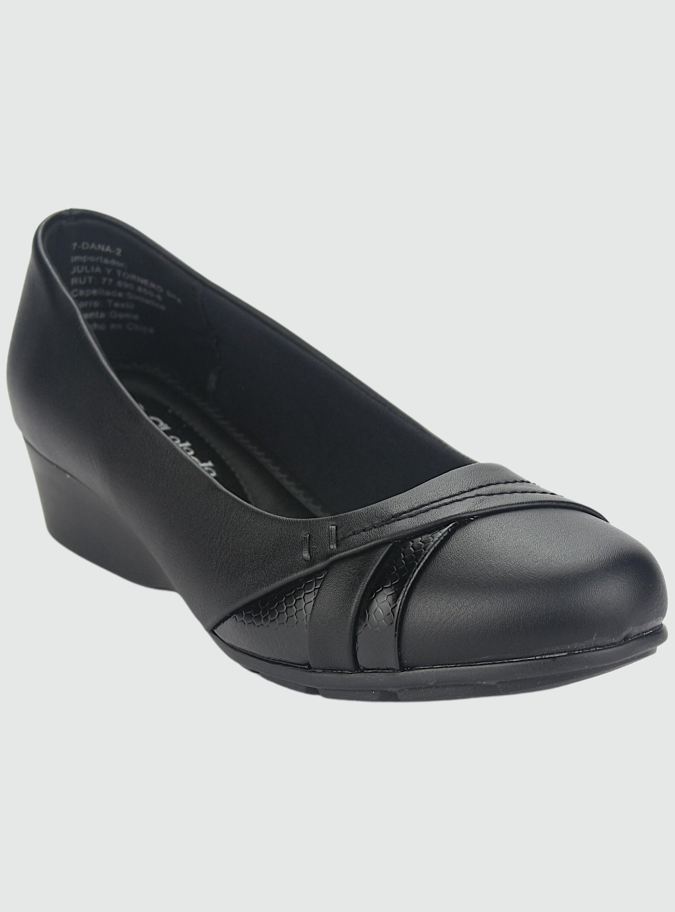 Zapato Chalada Mujer Dana-2 Negro Comfort-2