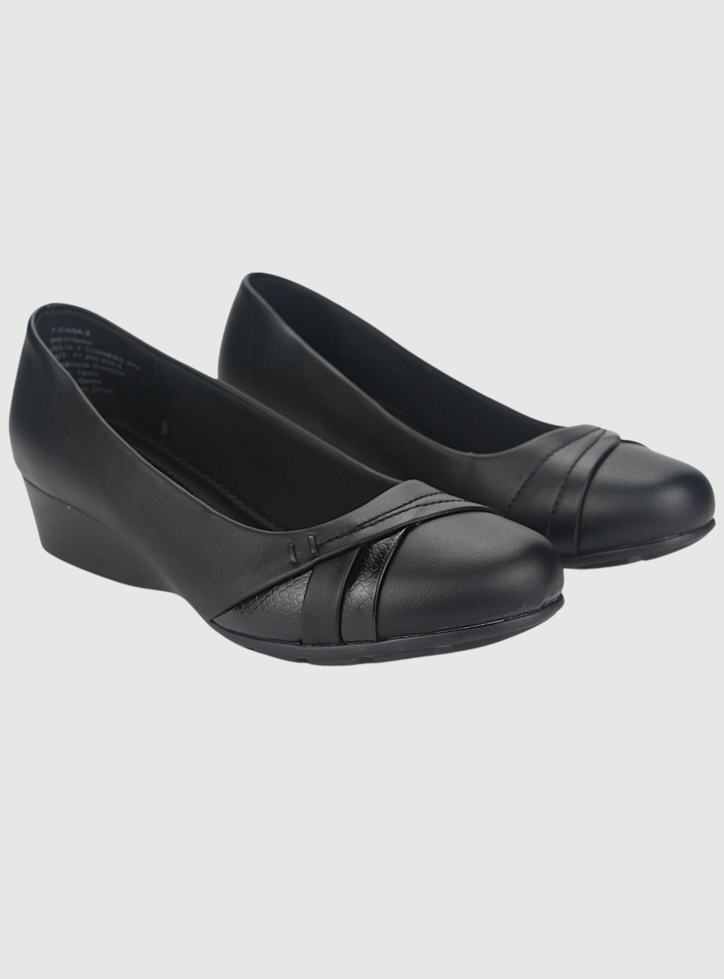 Zapato Chalada Mujer Dana-2 Negro Comfort-4