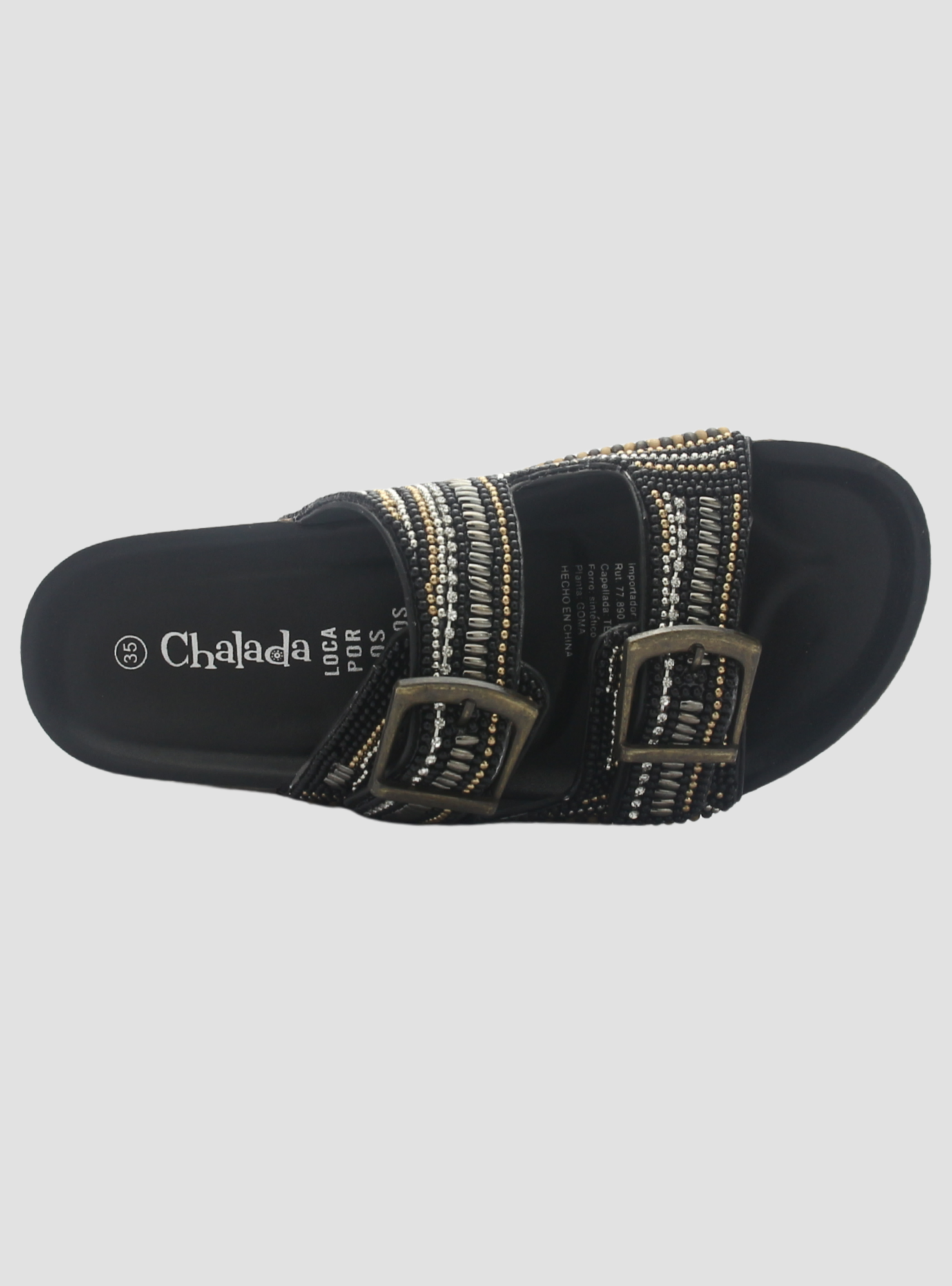 Sandalia de Mujer de color Negro Casual Chalada Doit-20-4