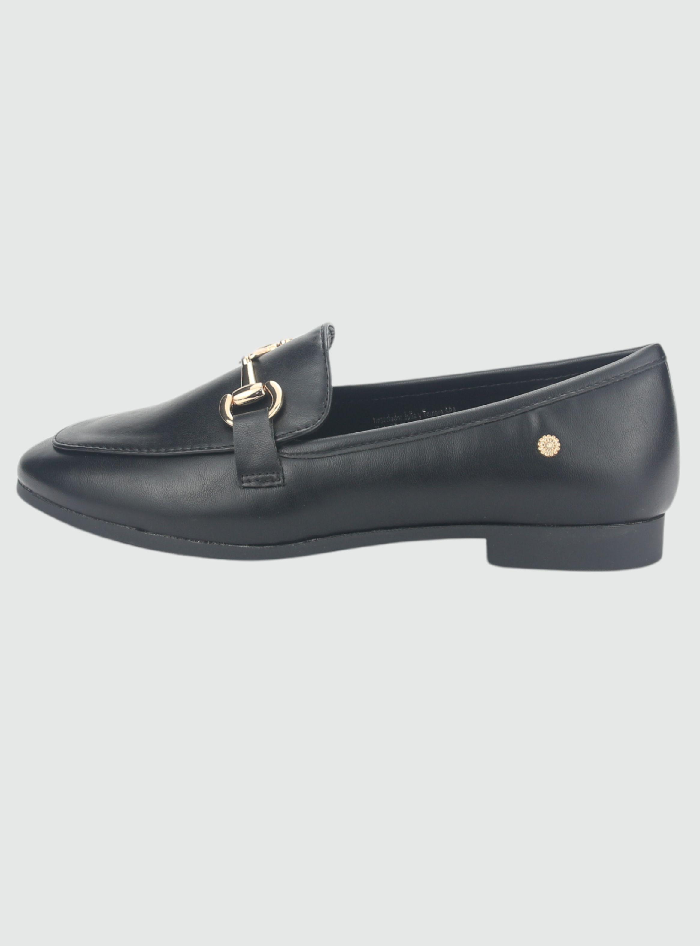 Mocasin Chalada Mujer Sleep-28 Negro Casual-1