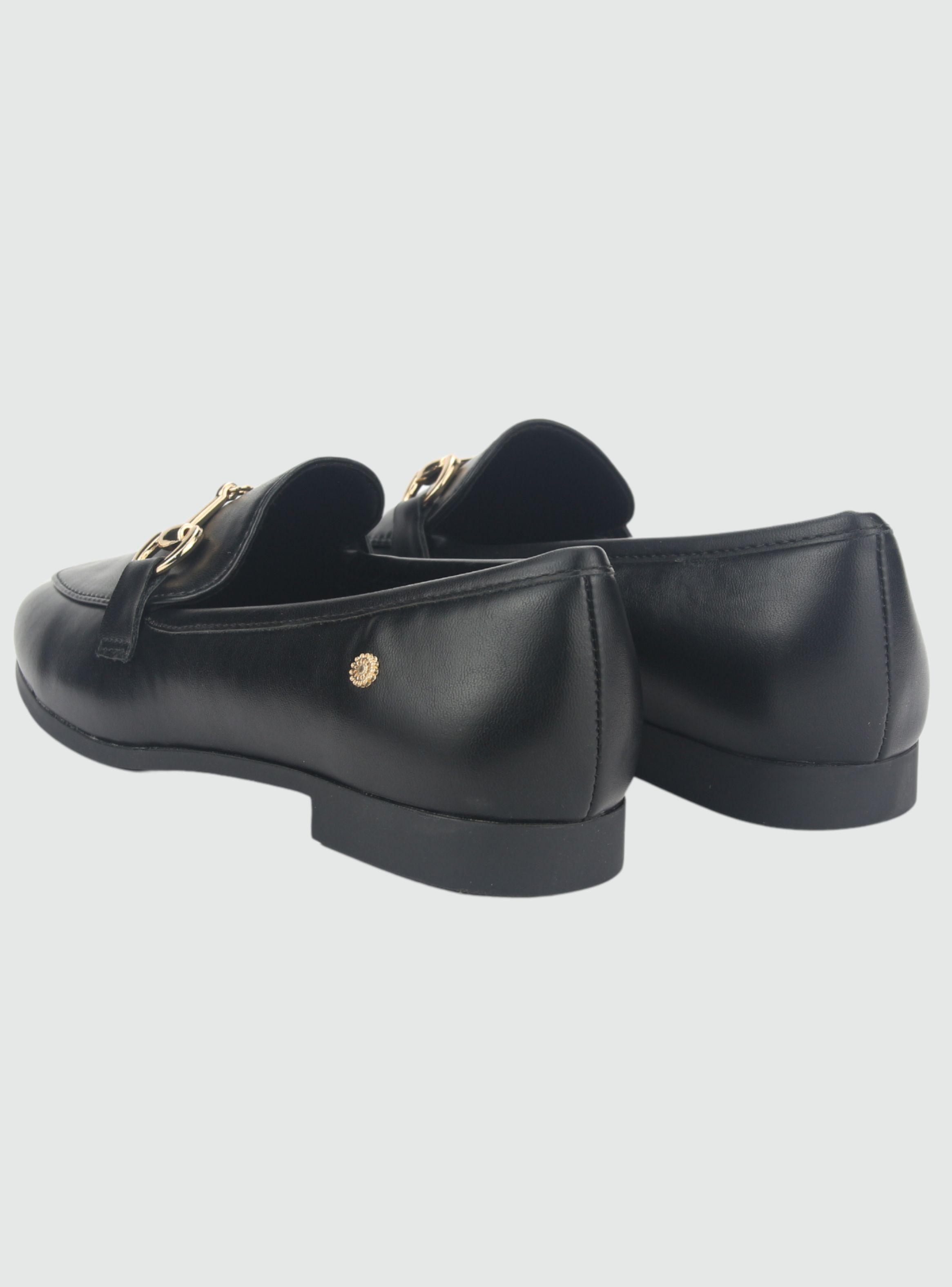 Mocasin Chalada Mujer Sleep-28 Negro Casual-5