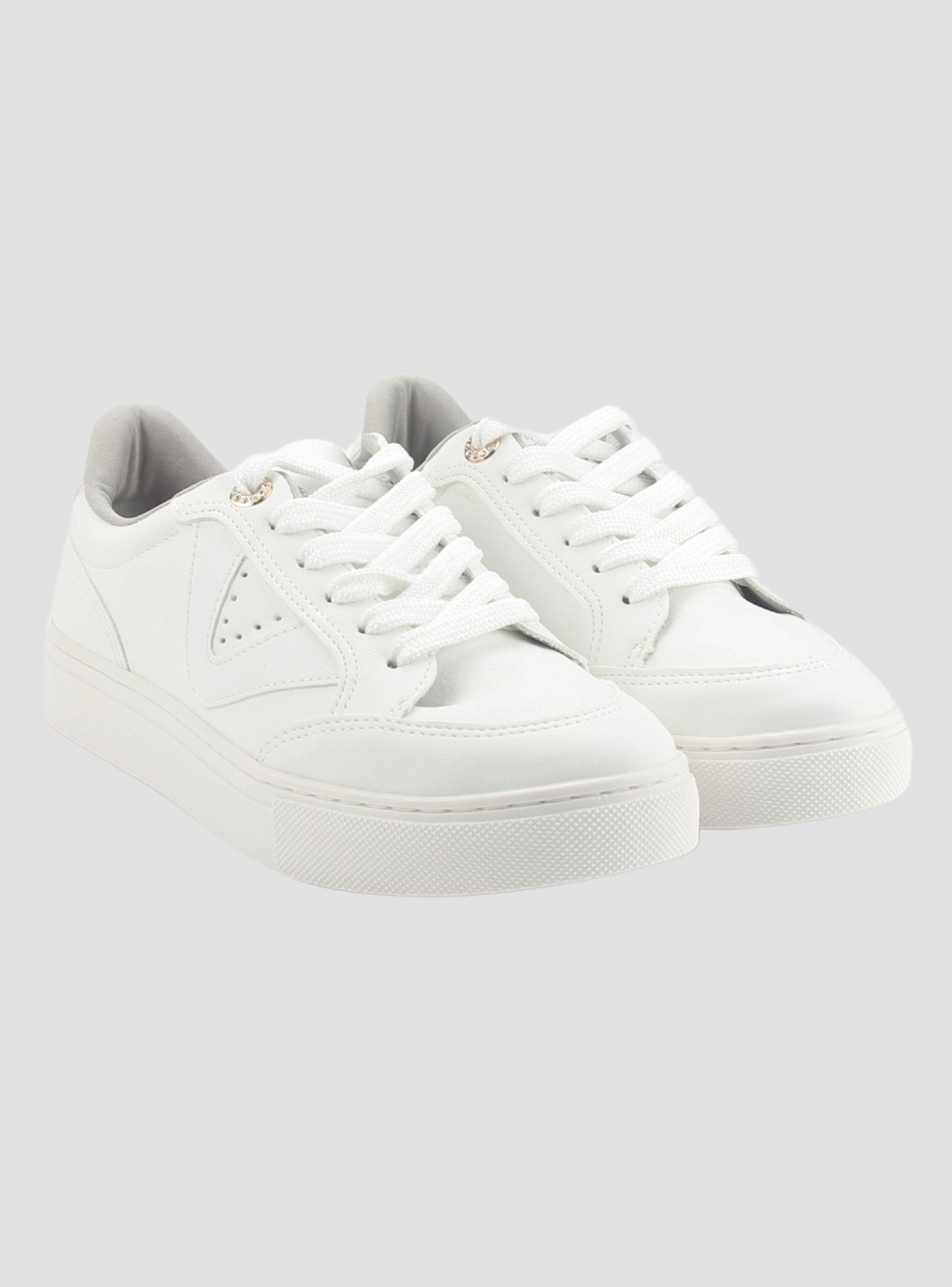 Zapatilla Via Marte Mujer 082-004-06 Blanco Casual-4