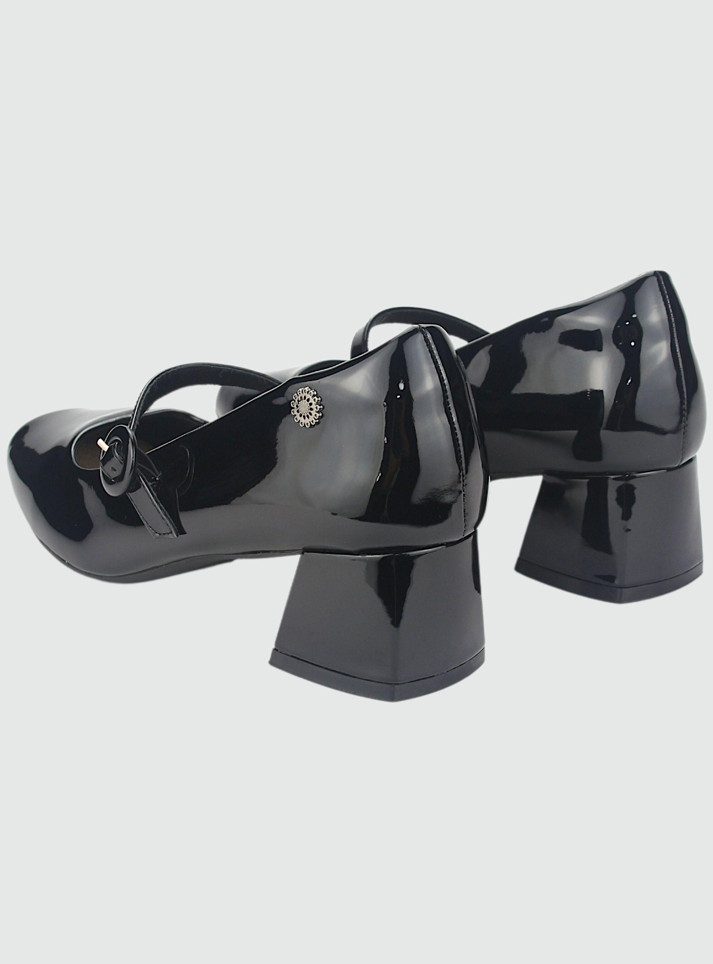 Zapato Chalada Mujer Rupia-20 Negro Casual-5