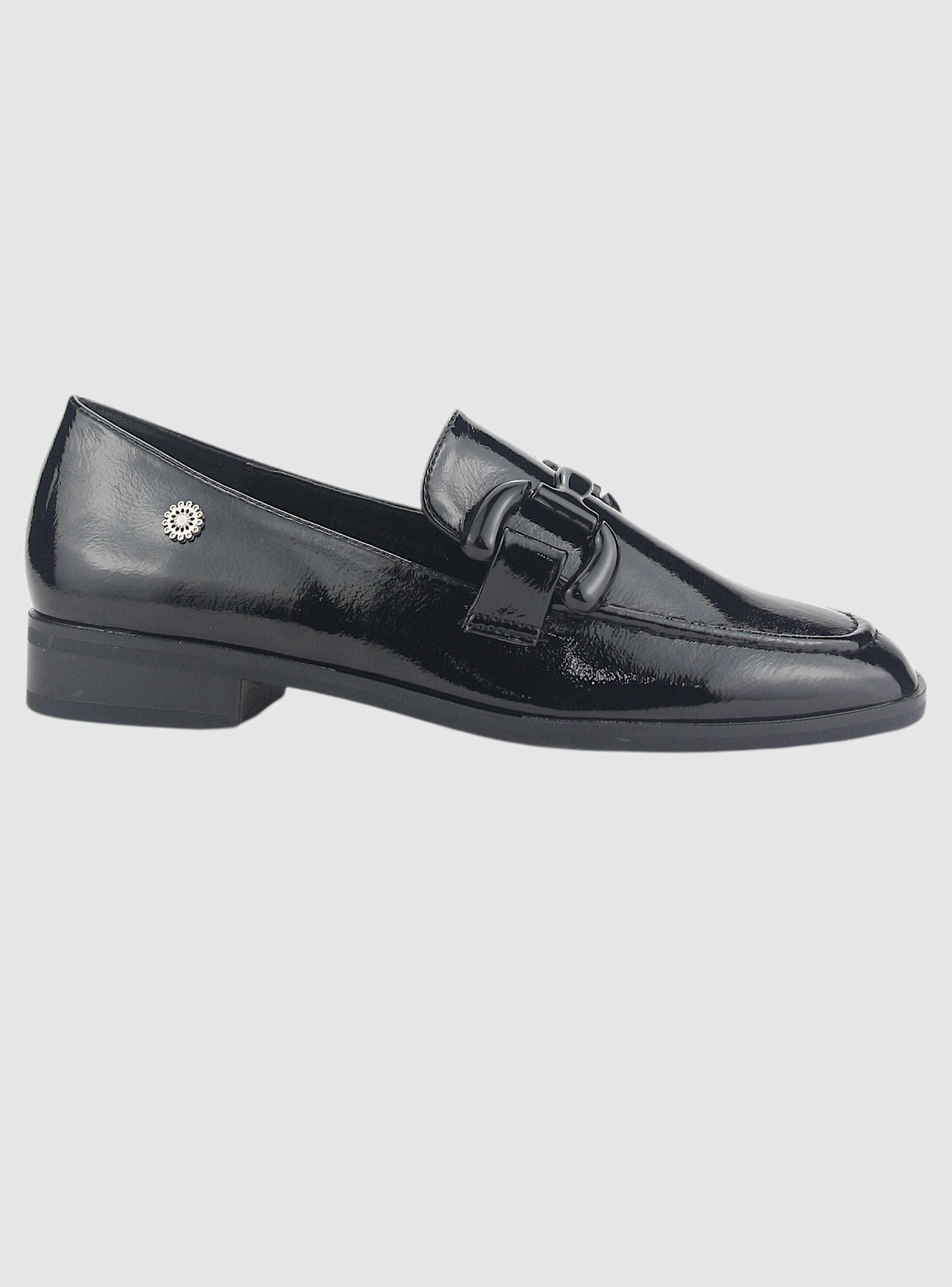 Zapato Chalada Mujer Sleep-27 Negro Casual-0