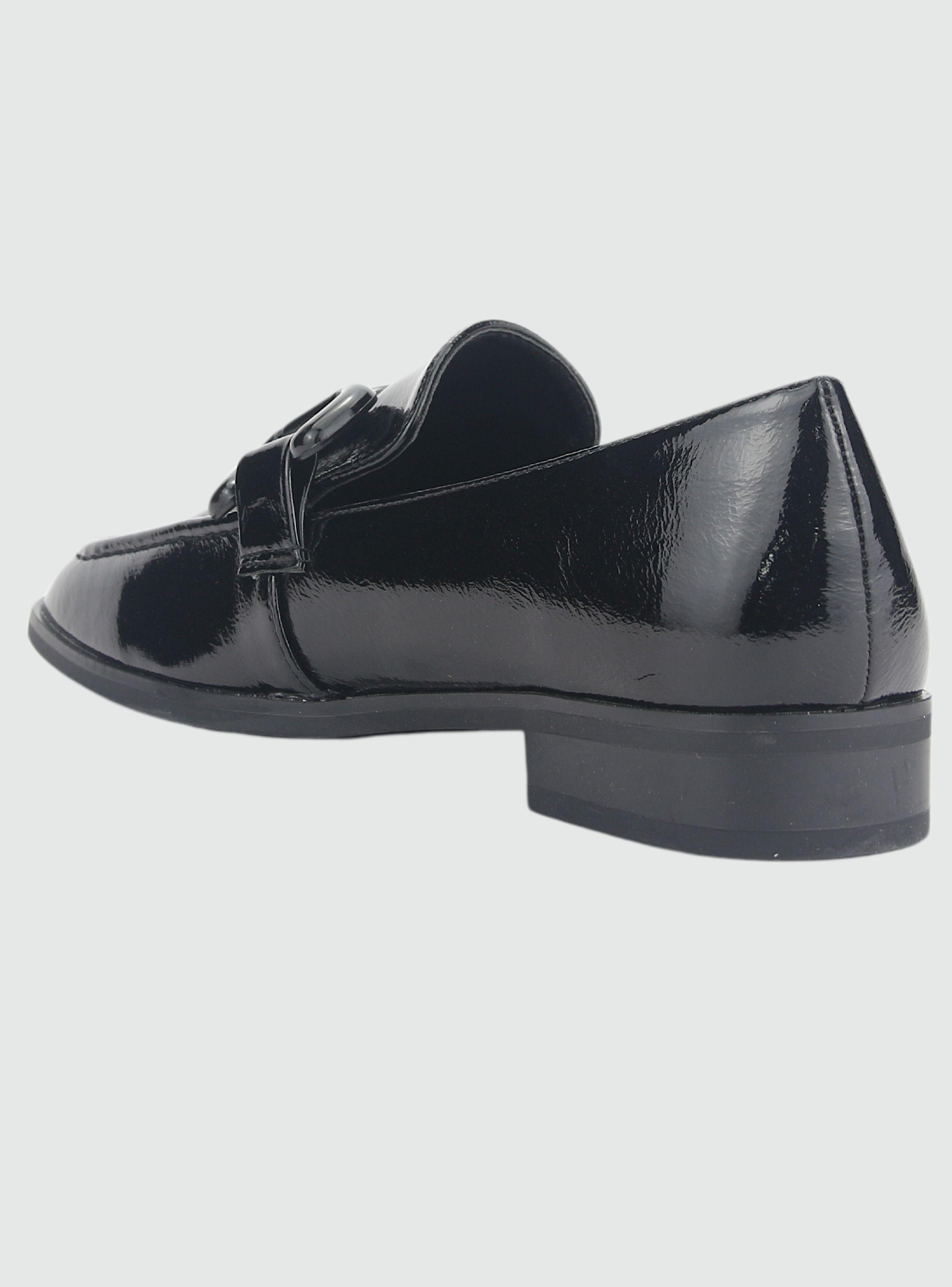 Zapato Chalada Mujer Sleep-27 Negro Casual-3