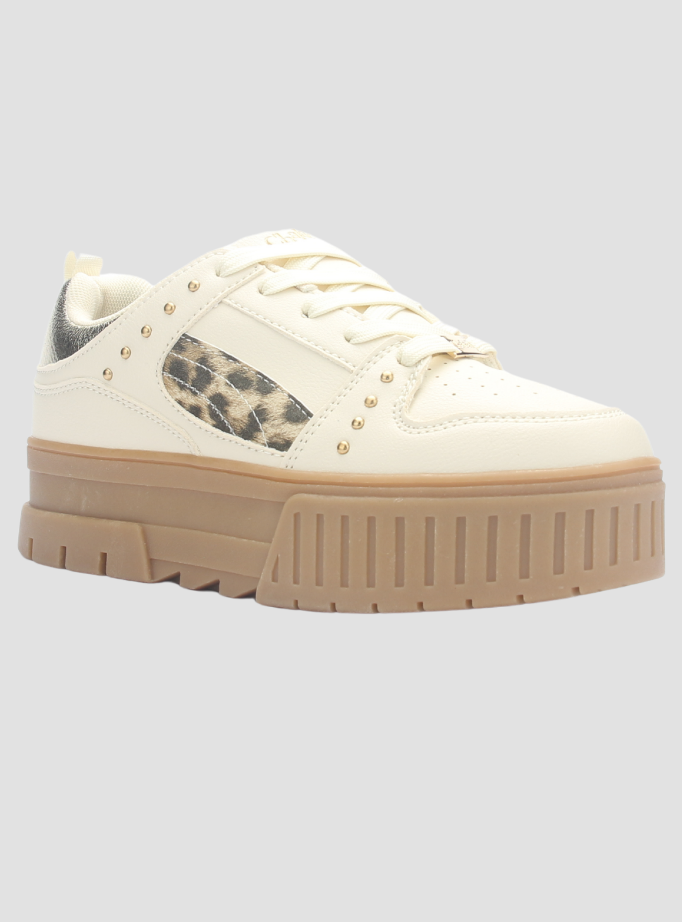 Zapatilla Mujer Chalada Troya-5 Beige Urbano-2