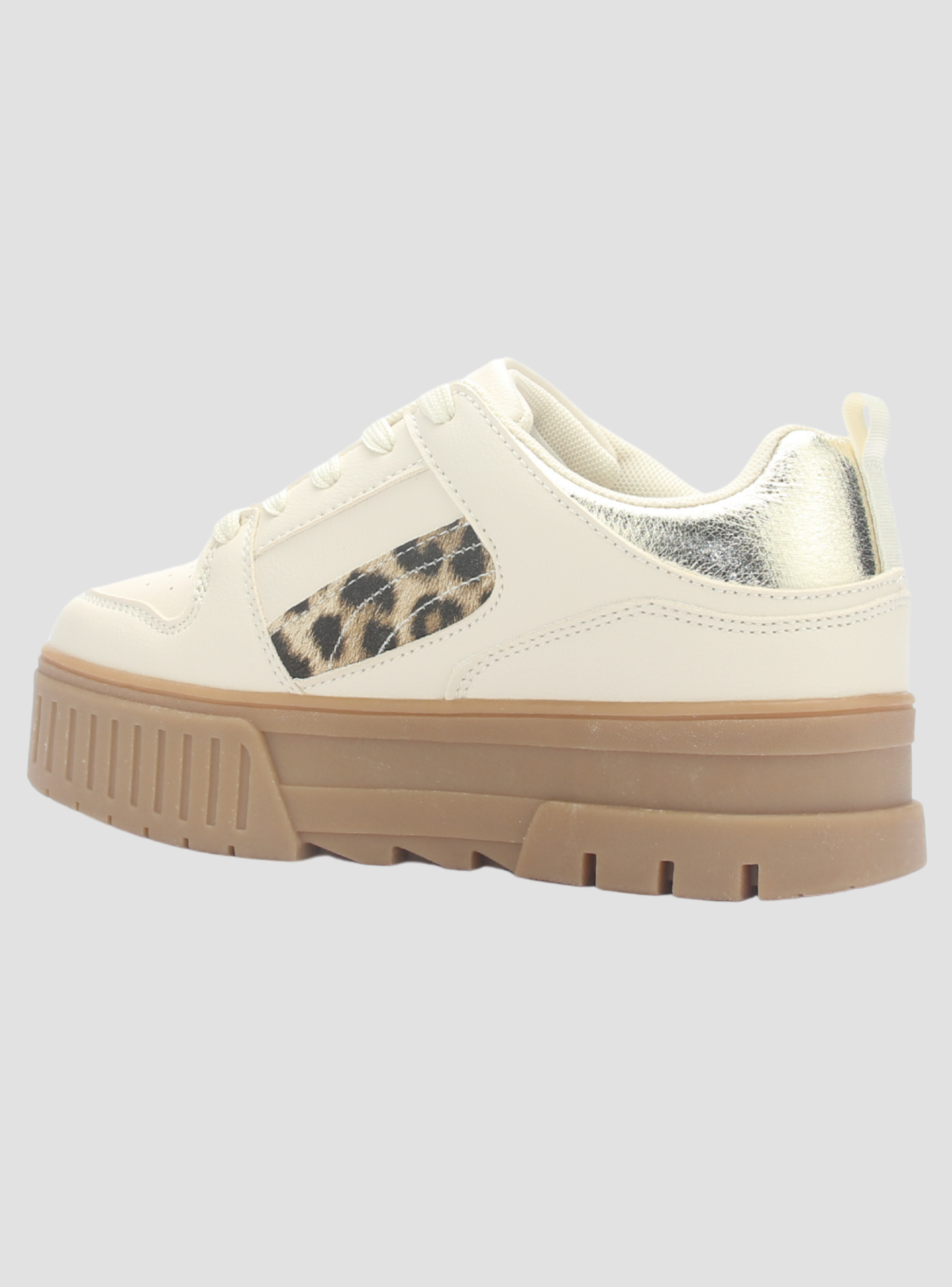 Zapatilla Mujer Chalada Troya-5 Beige Urbano-3