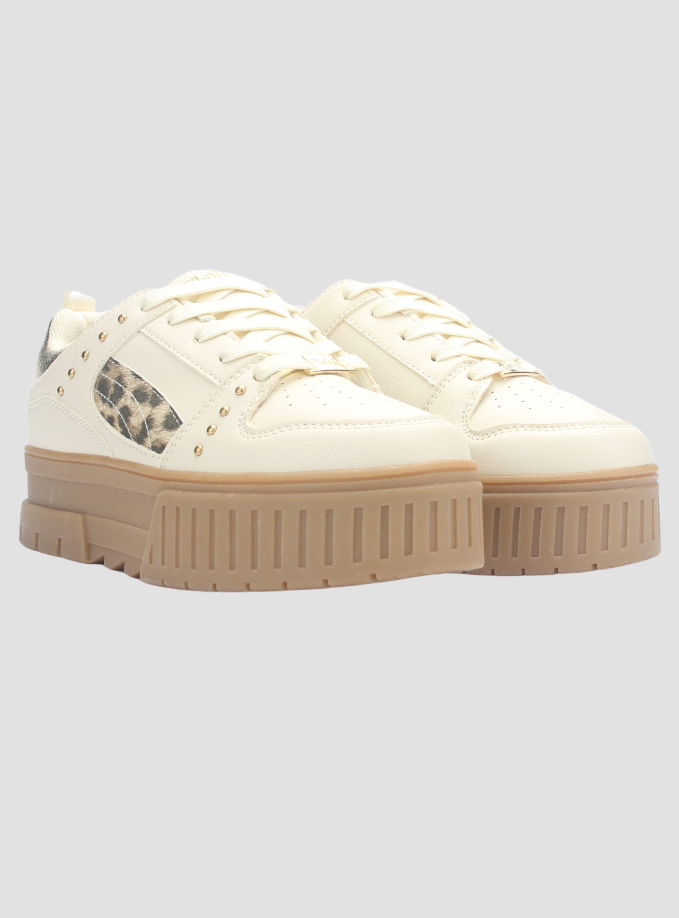 Zapatilla Mujer Chalada Troya-5 Beige Urbano-6