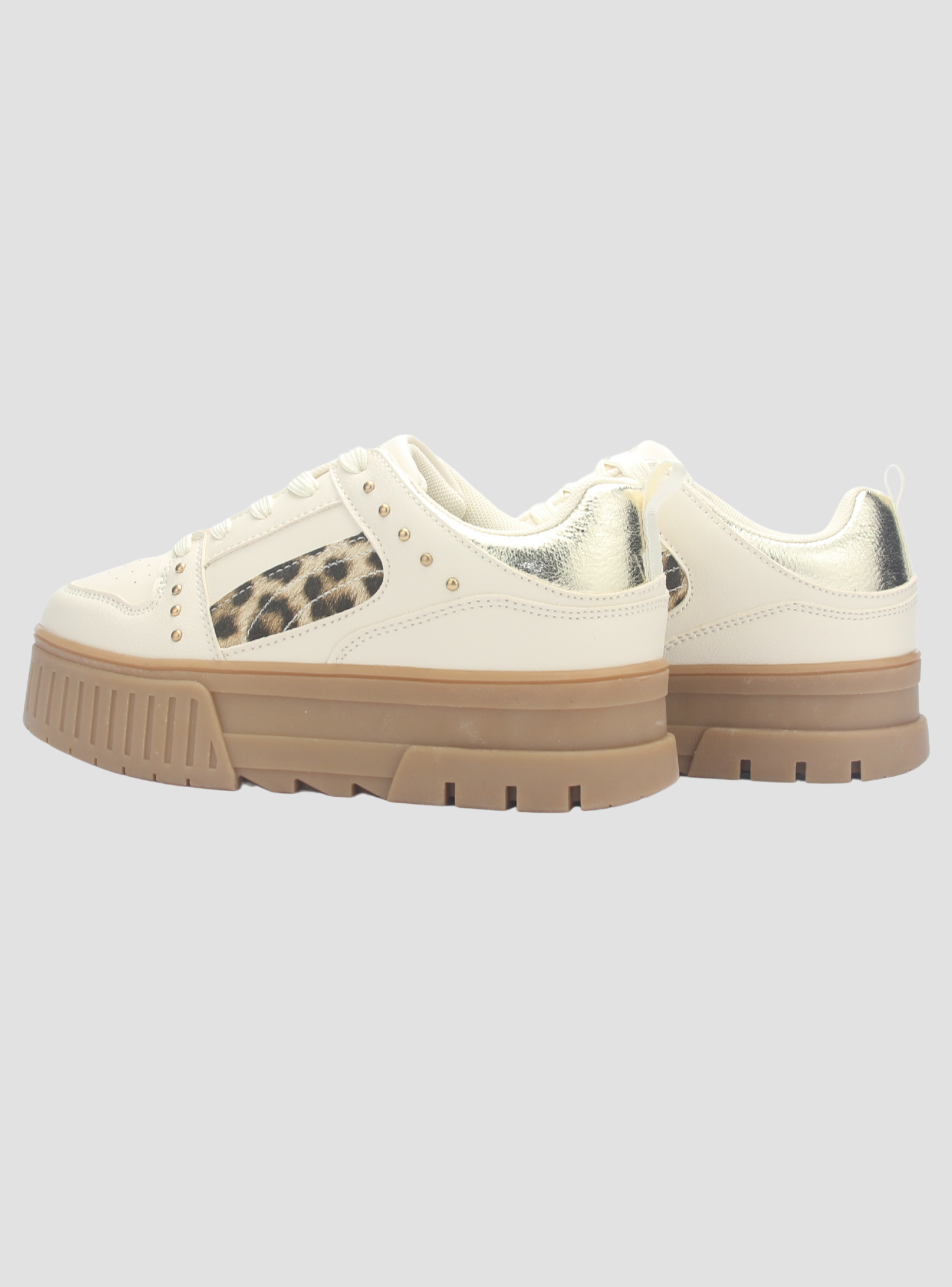 Zapatilla Mujer Chalada Troya-5 Beige Urbano-7